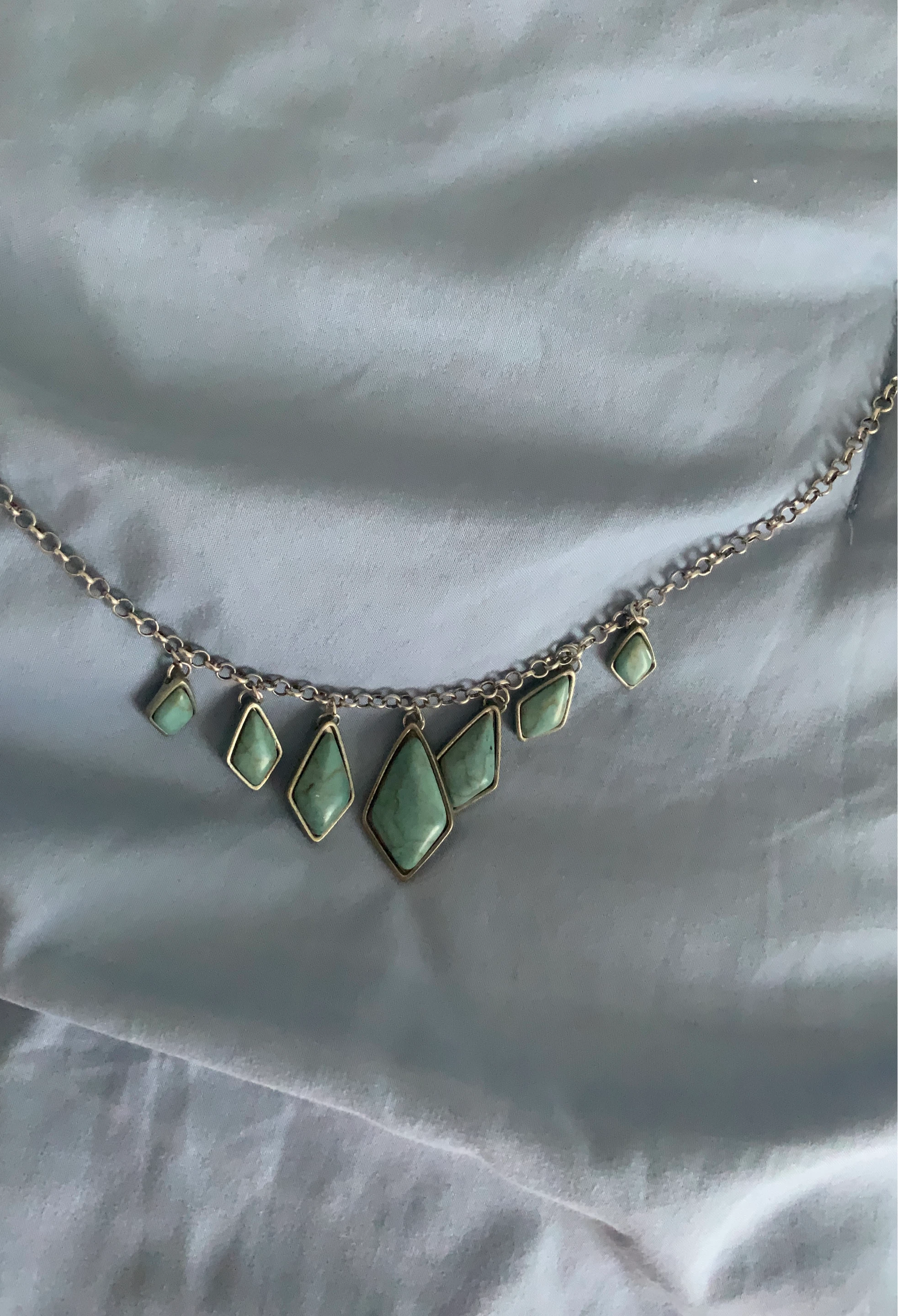 Turquoise Stone Necklace