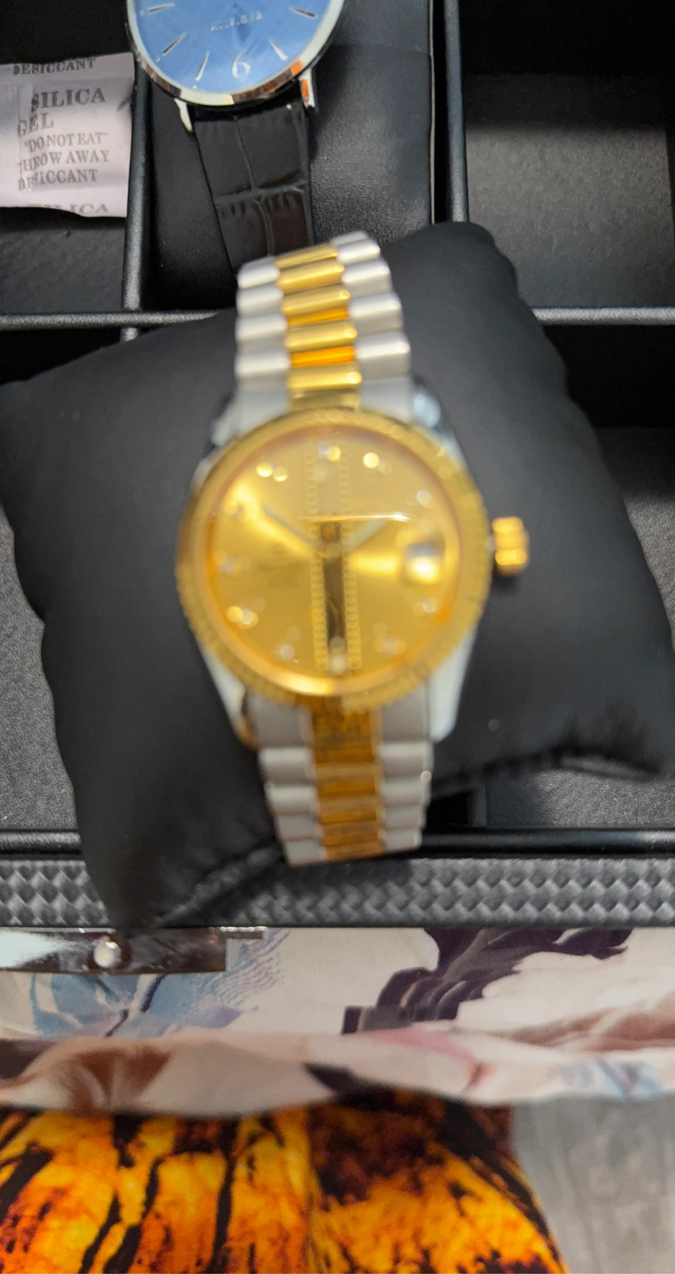 Gold and Silver Tone Watch