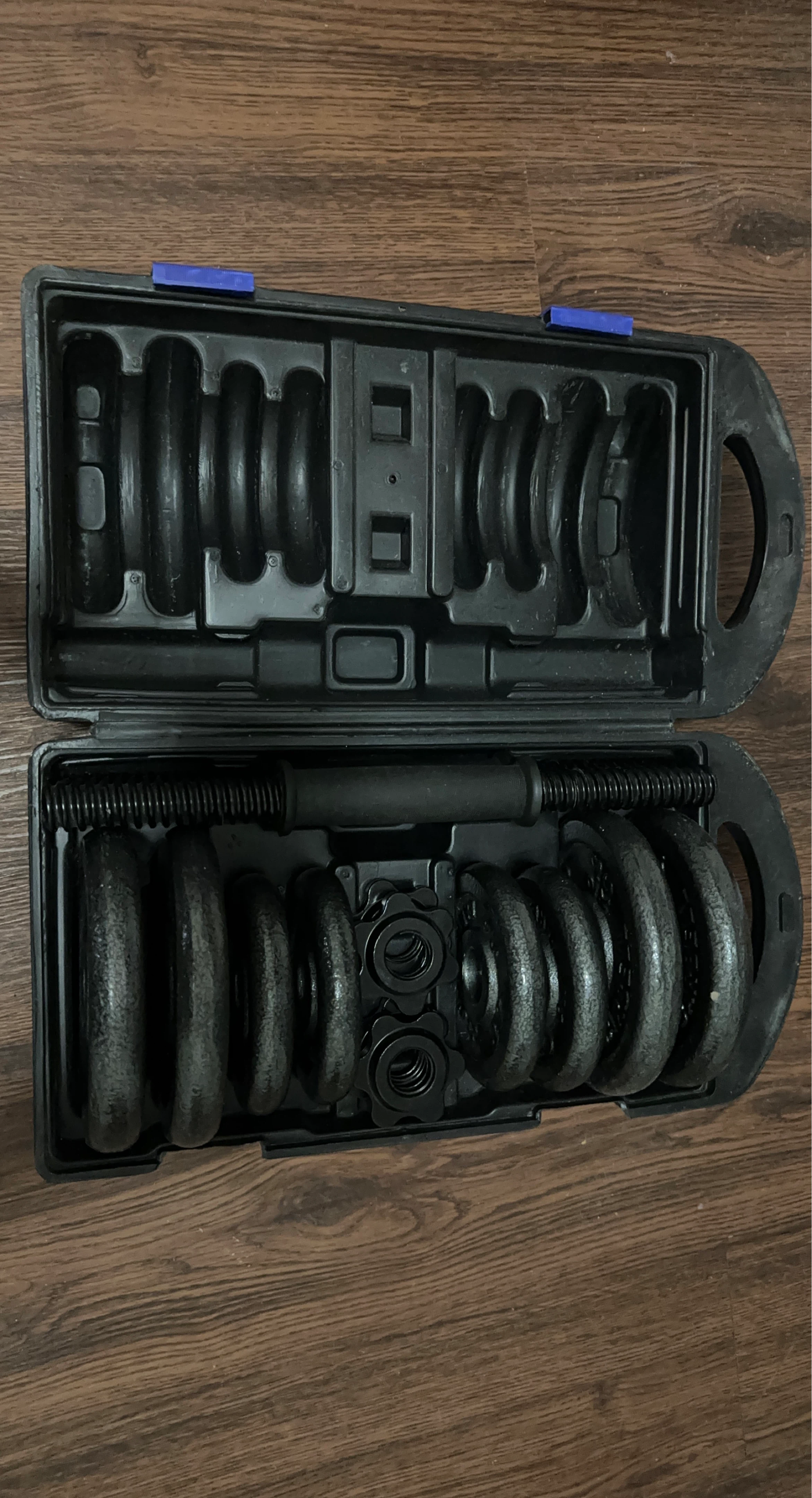 Adjustable Dumbbell Set with Case