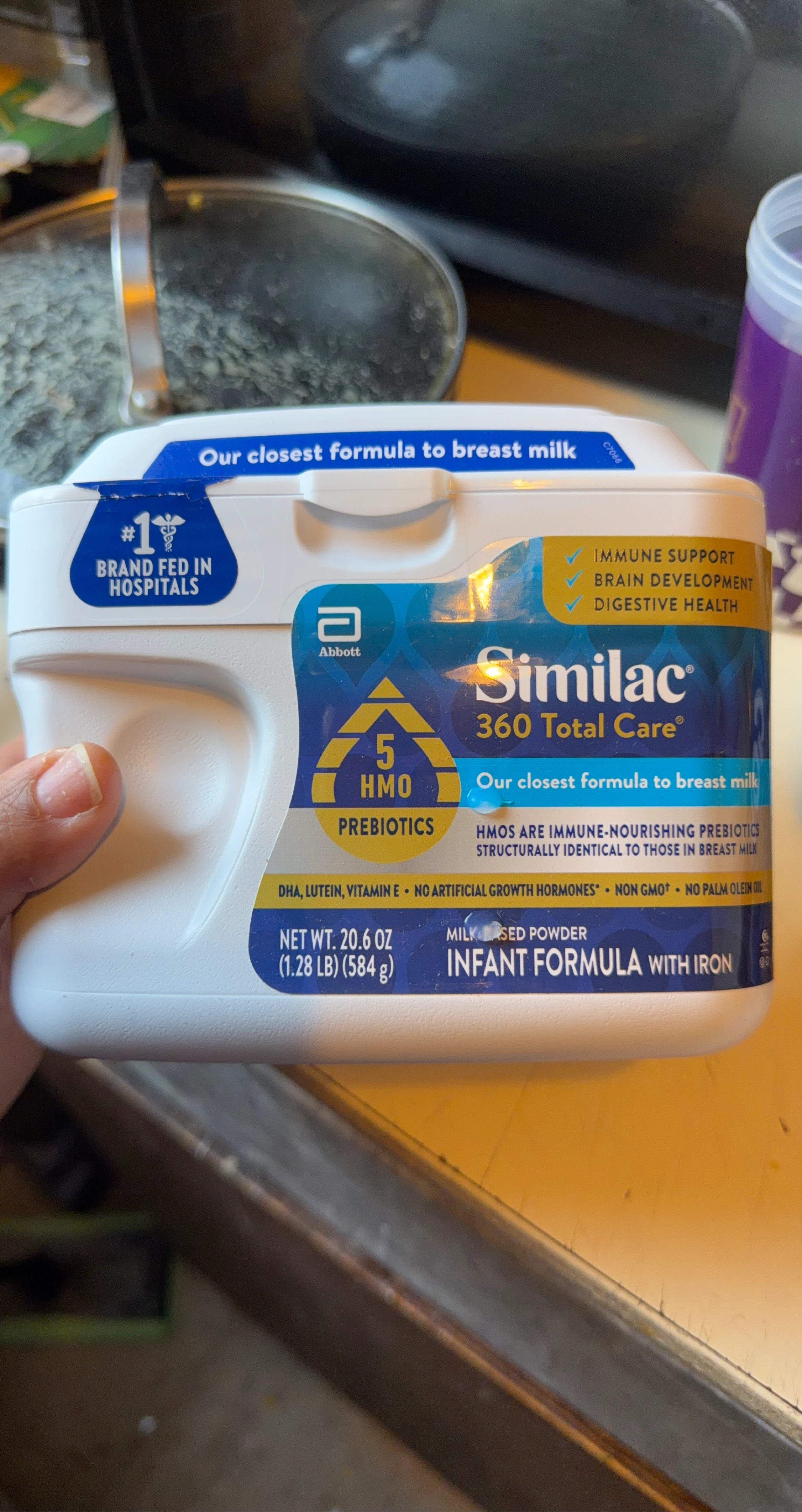 Similac 360 Total Care Infant Formula with Iron, 20.6 oz