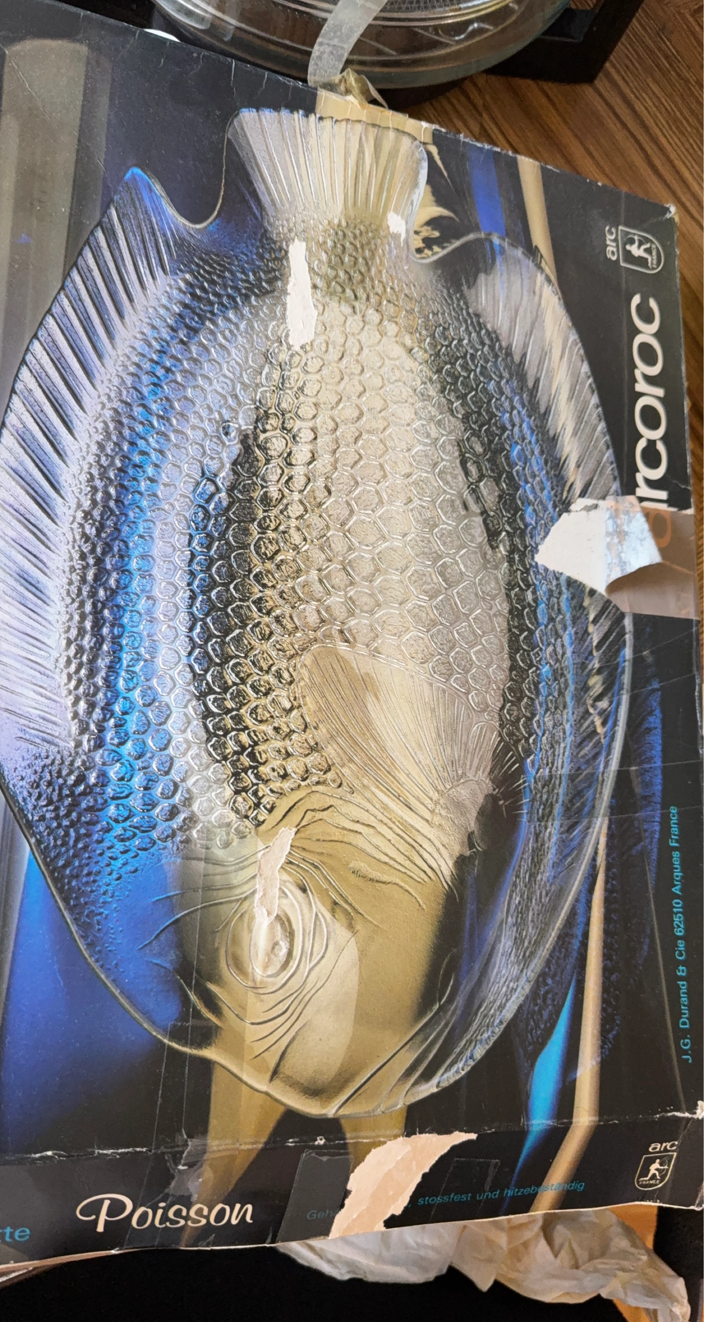 Arcoroc Poisson Glass Dish