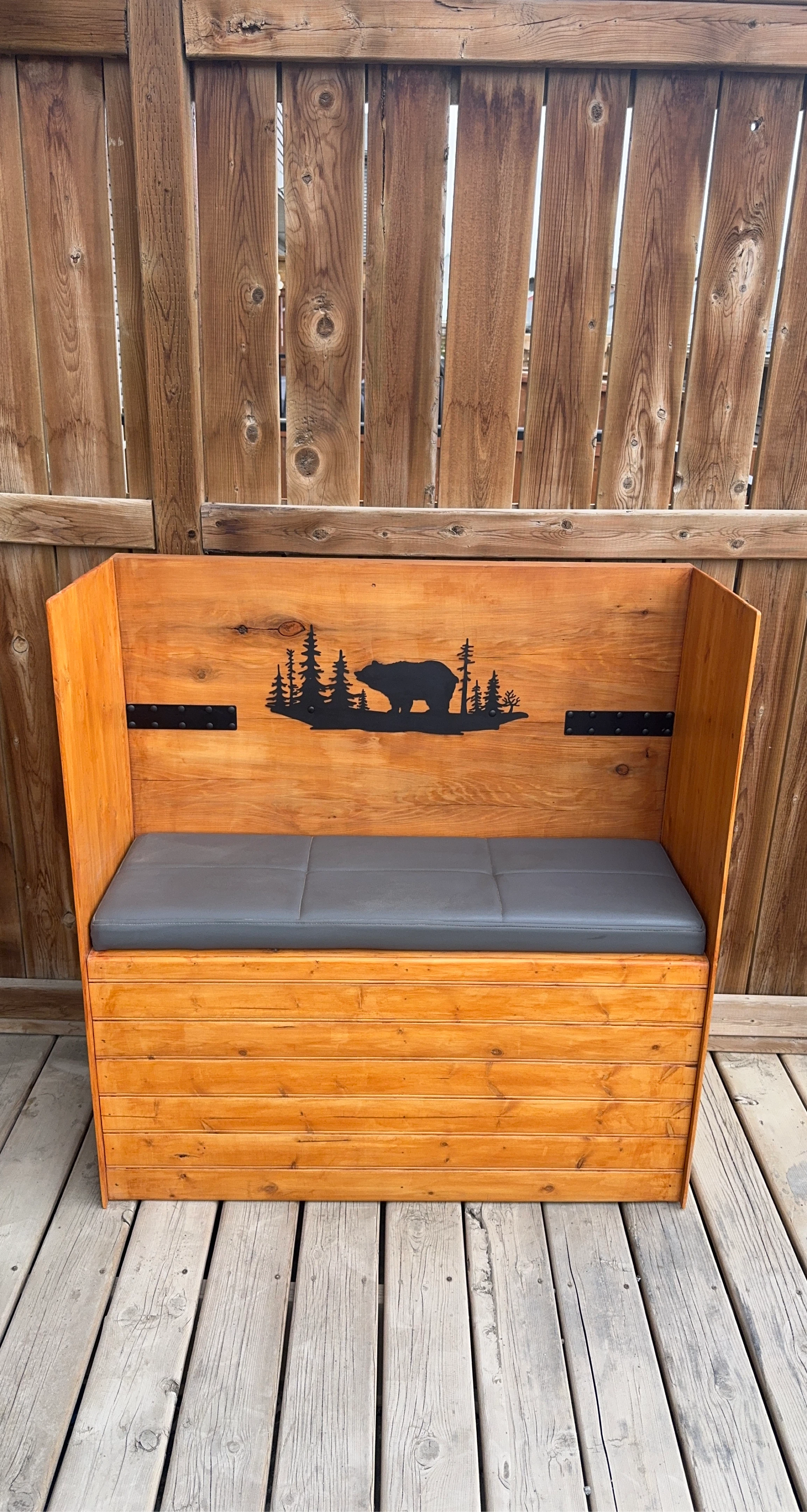 Wooden Bench With Storage Built Sturdy