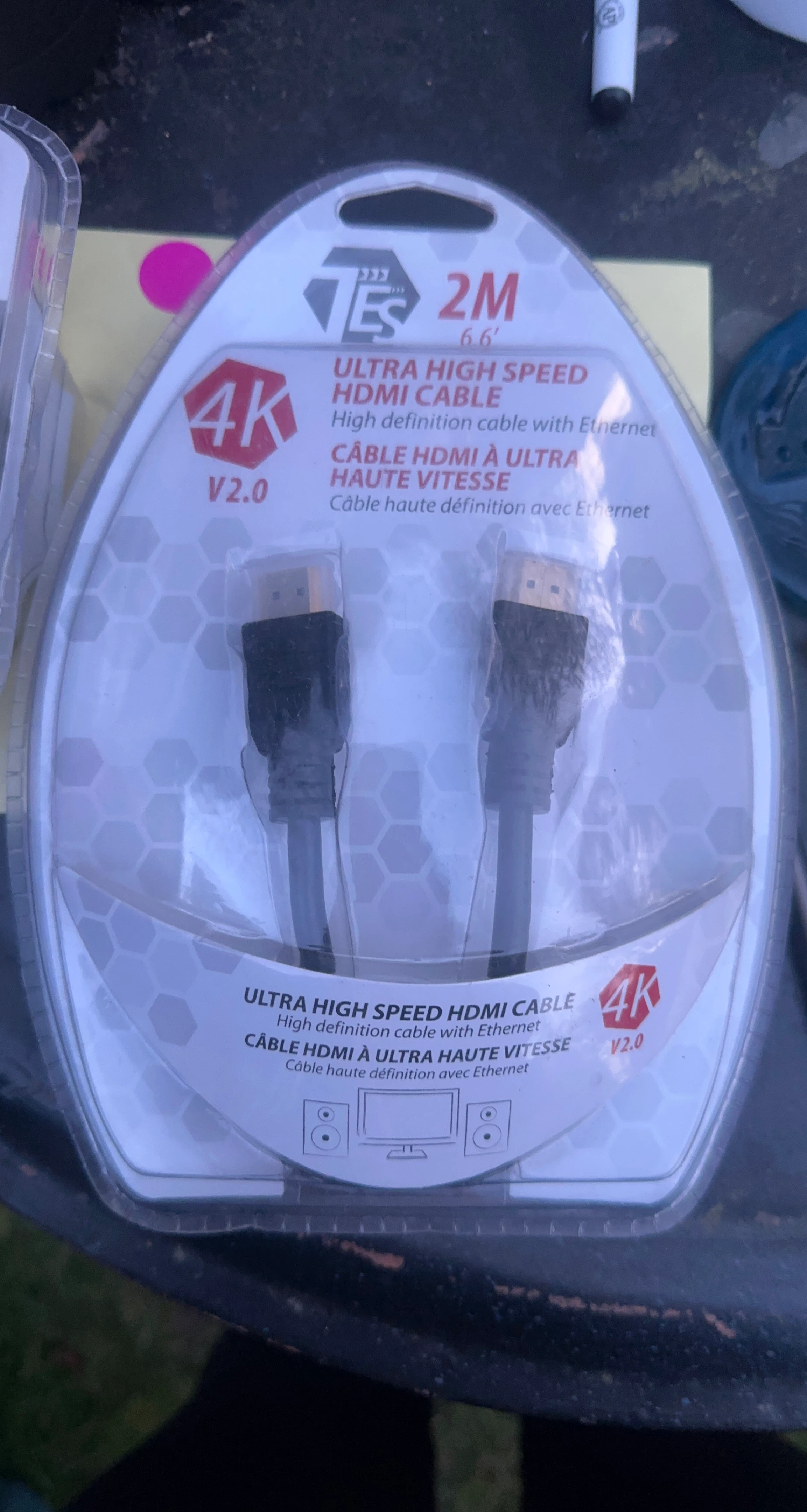 2M (6.6 ft) Ultra High Speed HDMI Cable with Ethernet