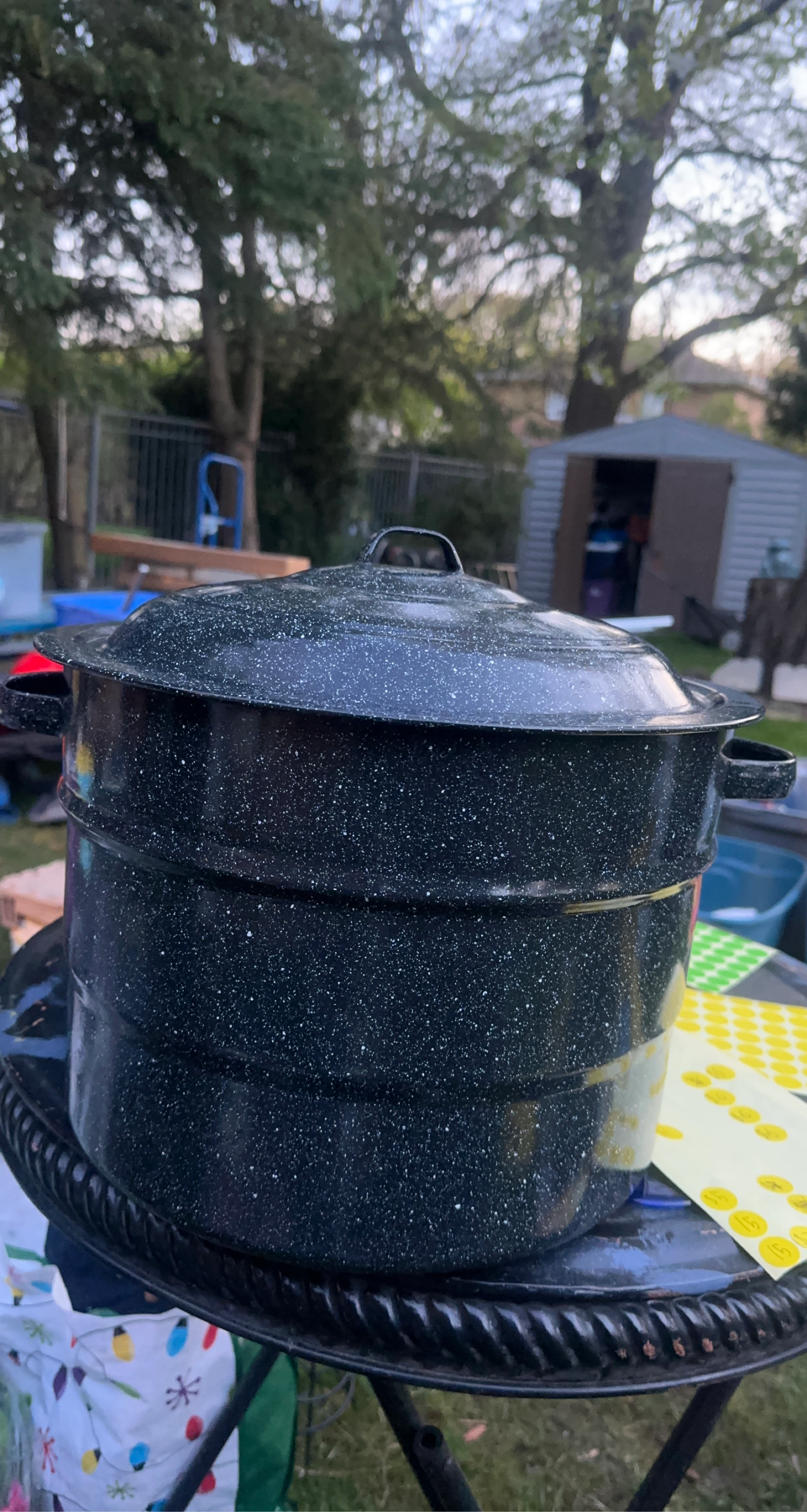 Large Canning Steamer Pot with Lid