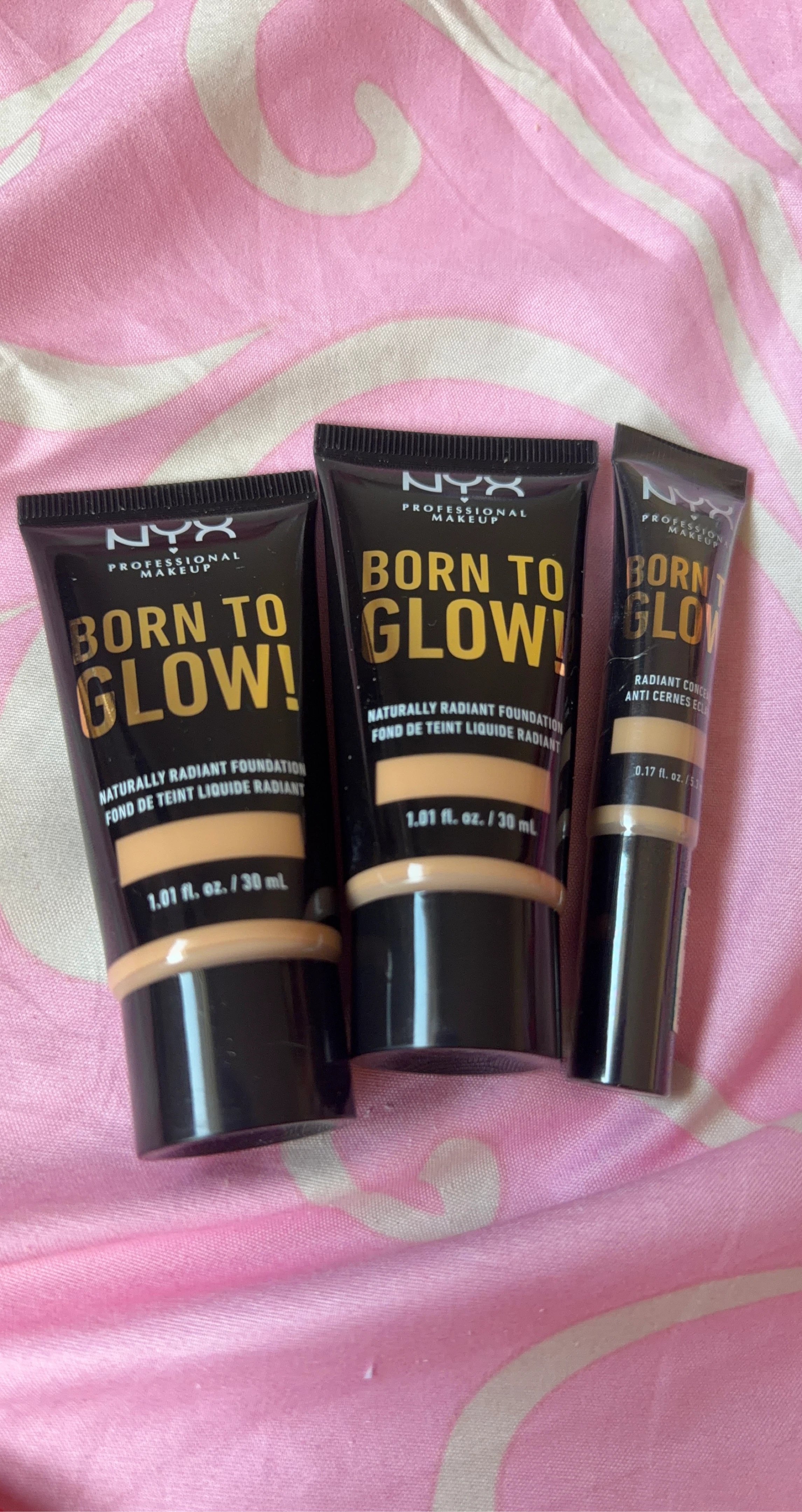 NYX Born to Glow! Foundation and Concealer Bundle
