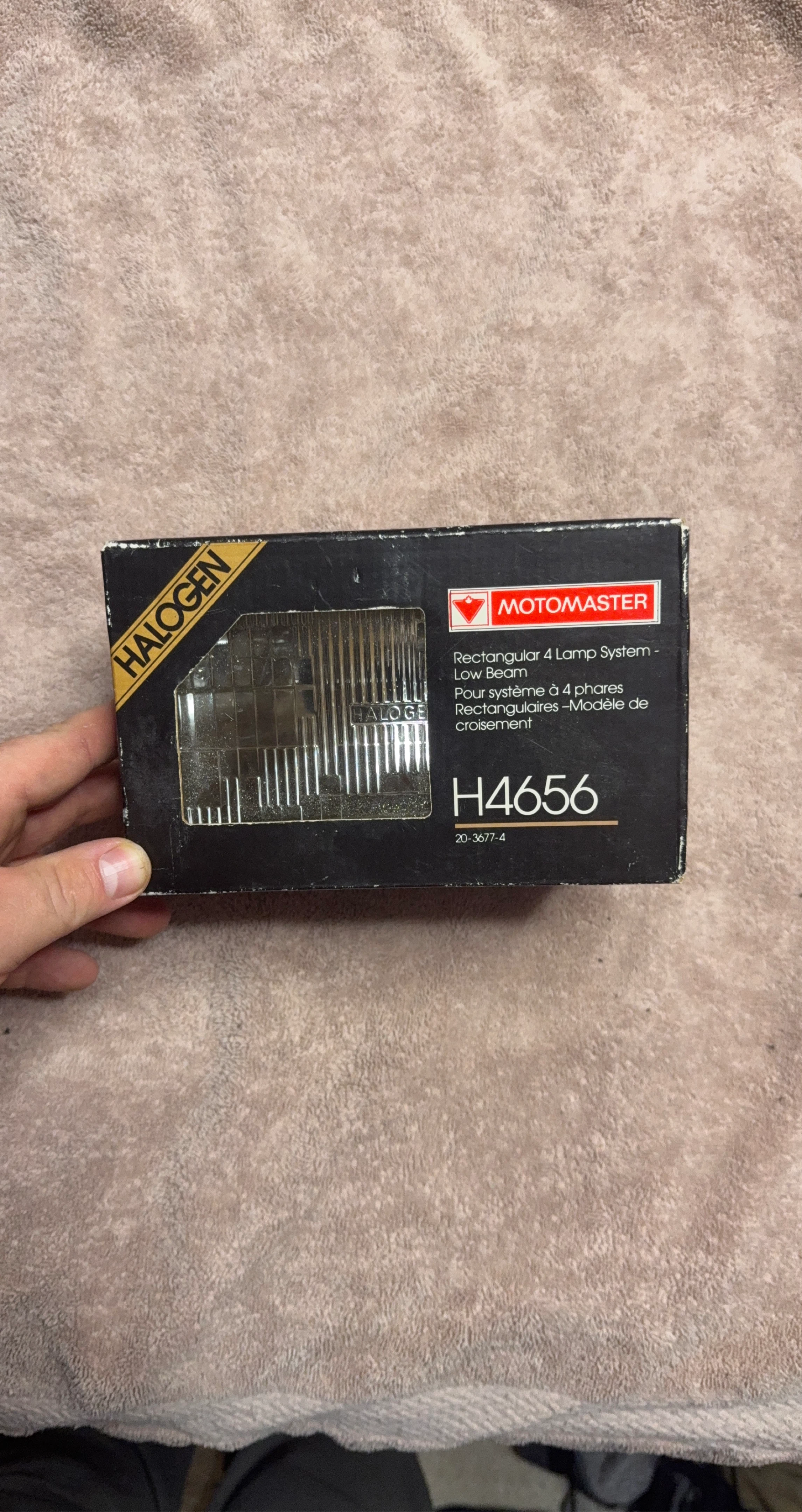 Motomaster H4656 Rectangular 4 Lamp System - Low Beam