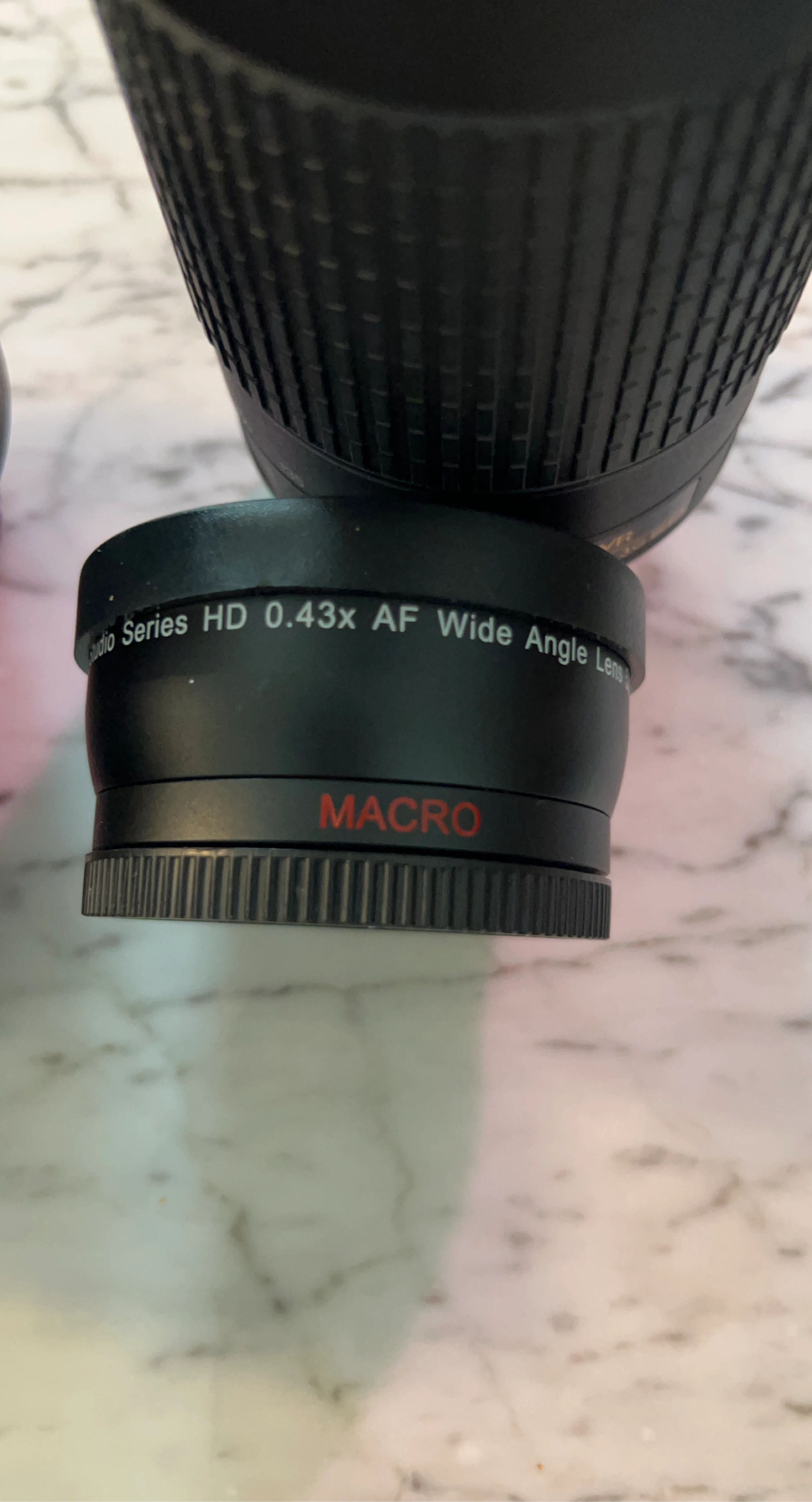 UltimaxX 58mm Wide Angle & Telephoto Lens Kit