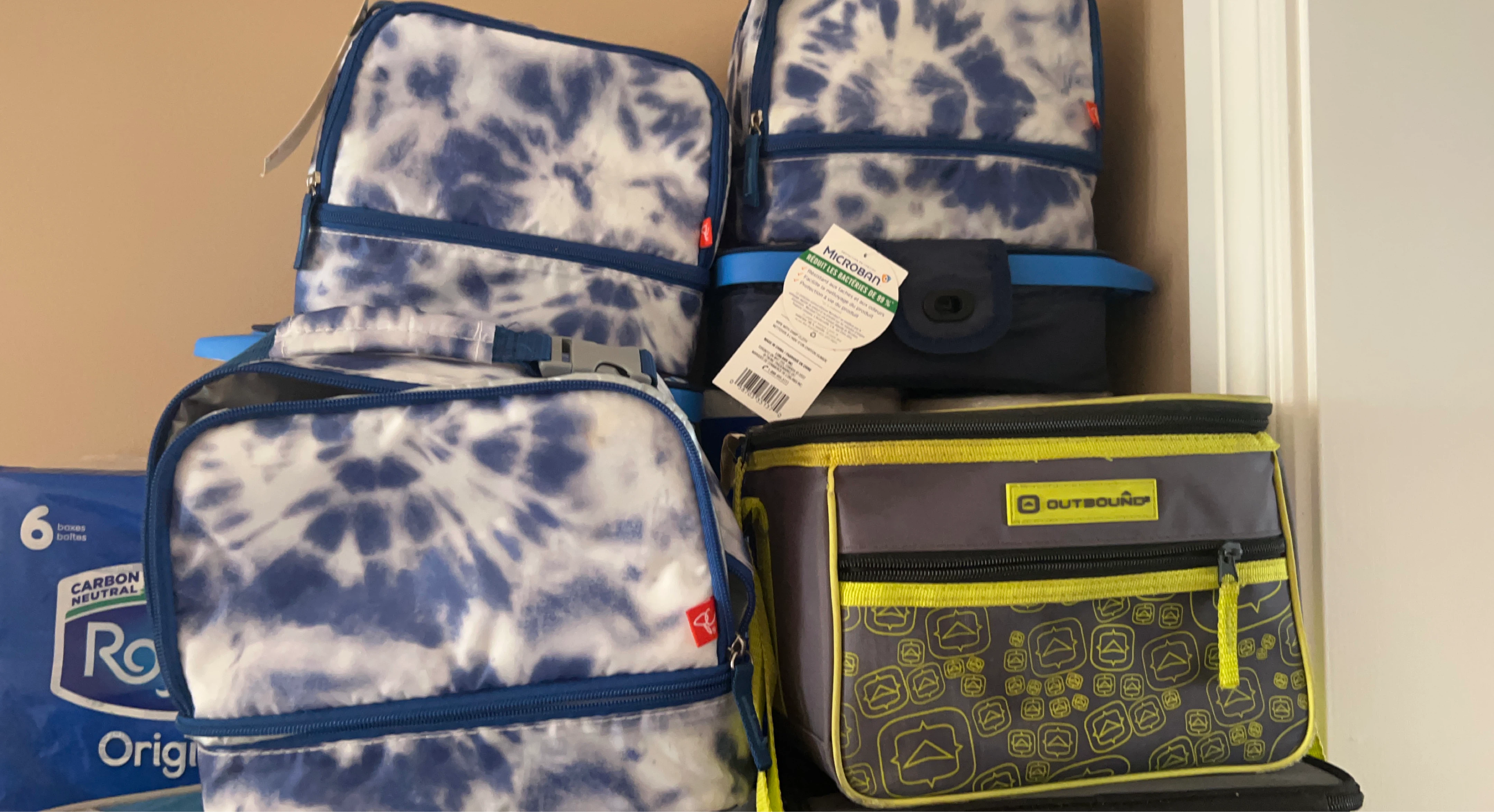 Outbound Tie-Dye Lunch Bag