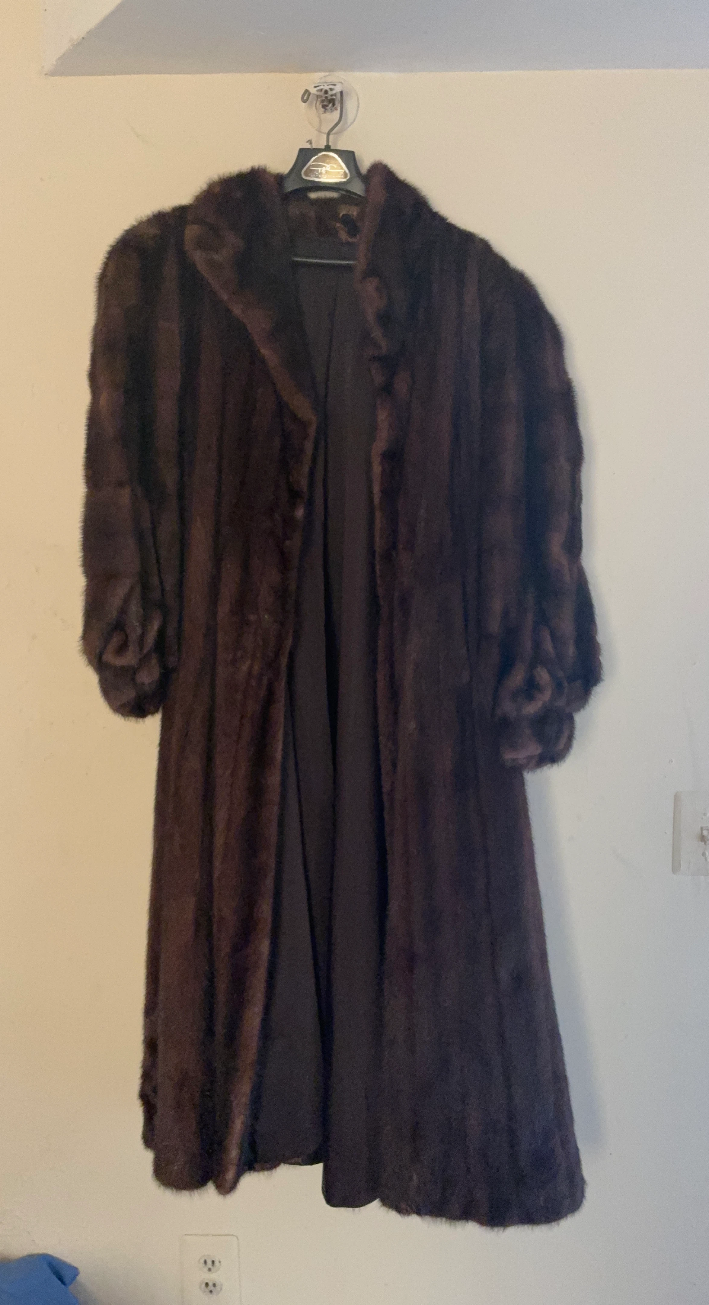 Brown Mink Fur Coat