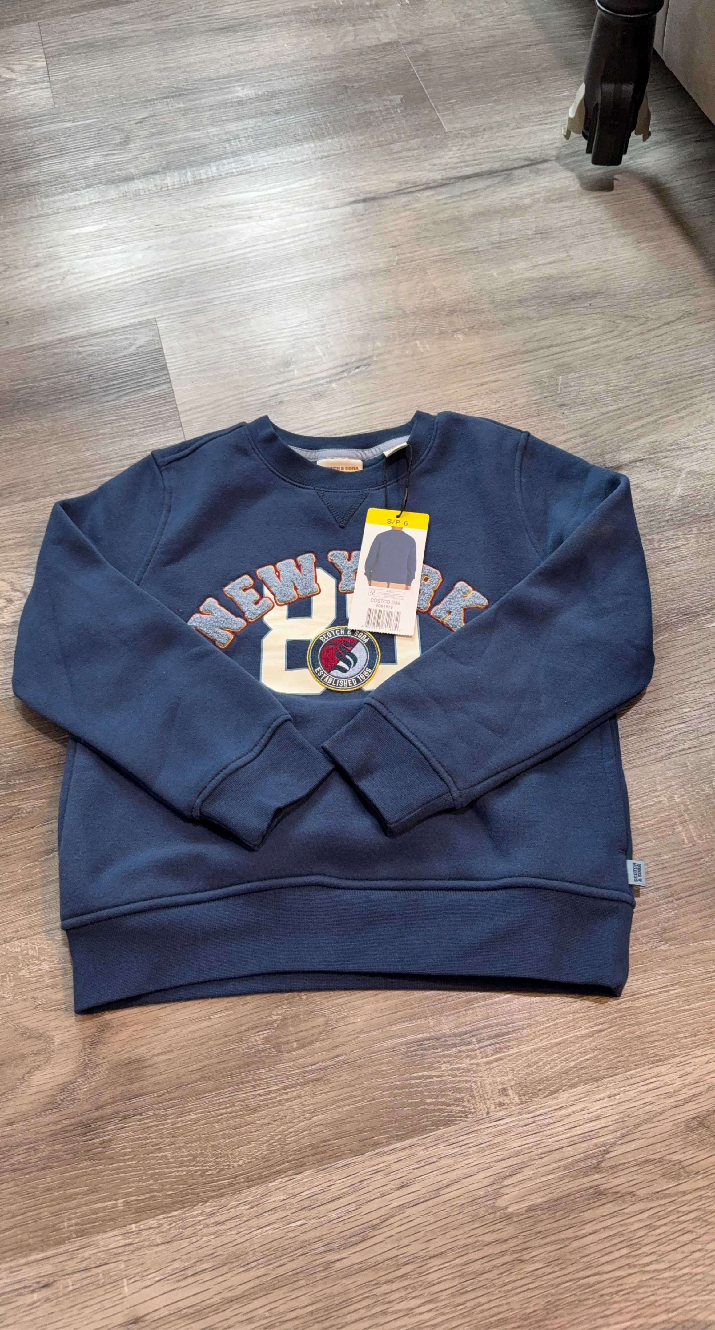 Scotch & Soda "New York" Sweatshirt Size 6
