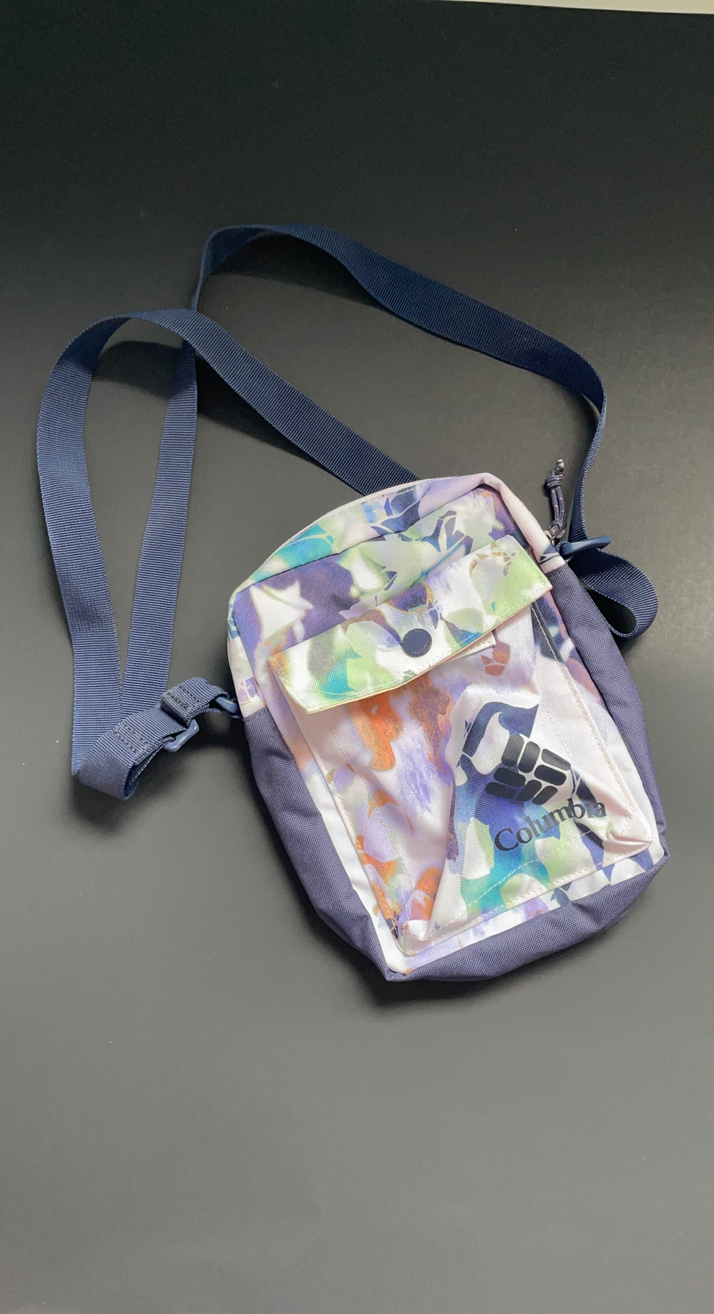 Columbia Coloured Print Crossbody Bag