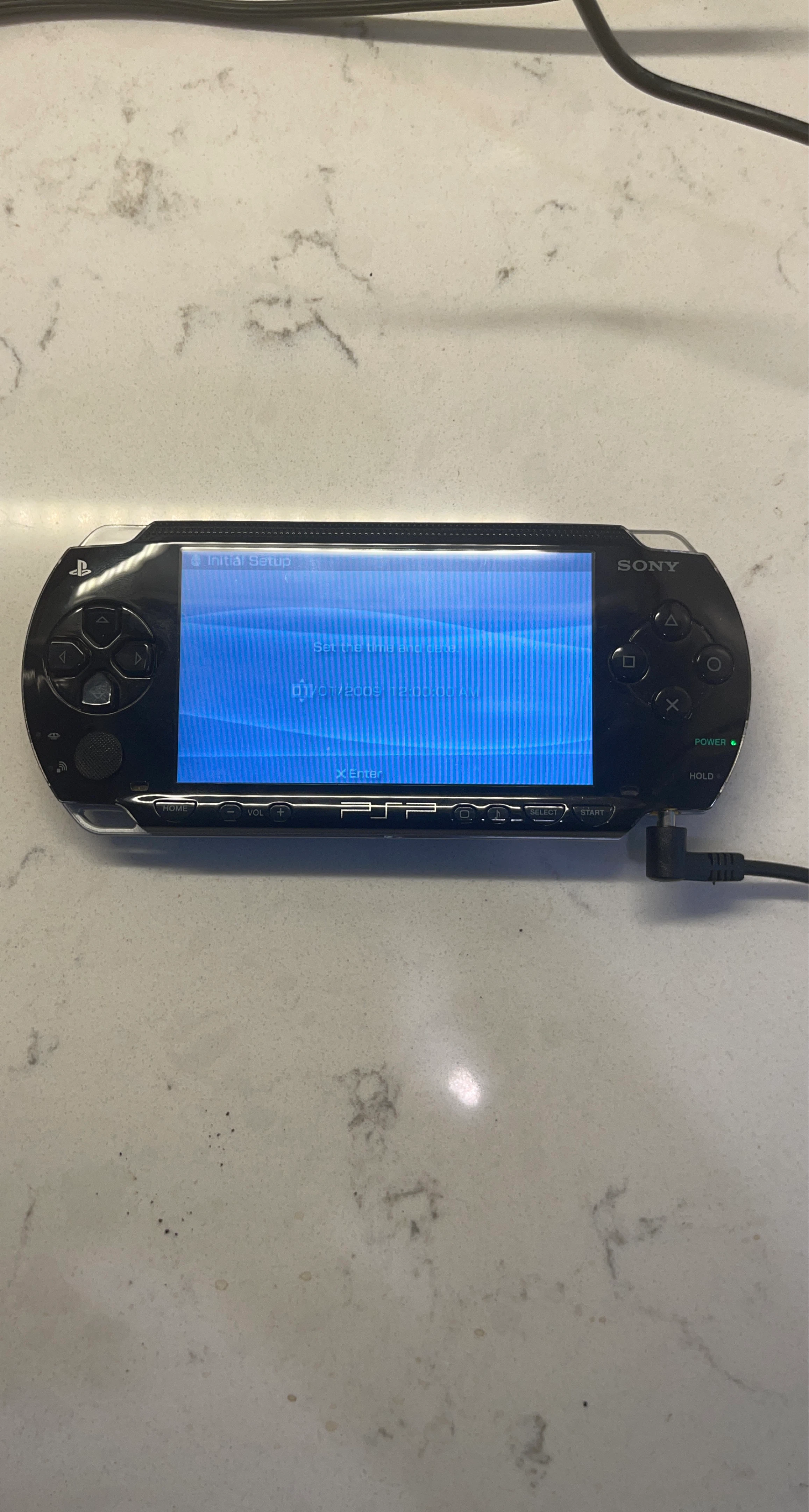 Sony PSP Gaming Console with 5 Games and Case