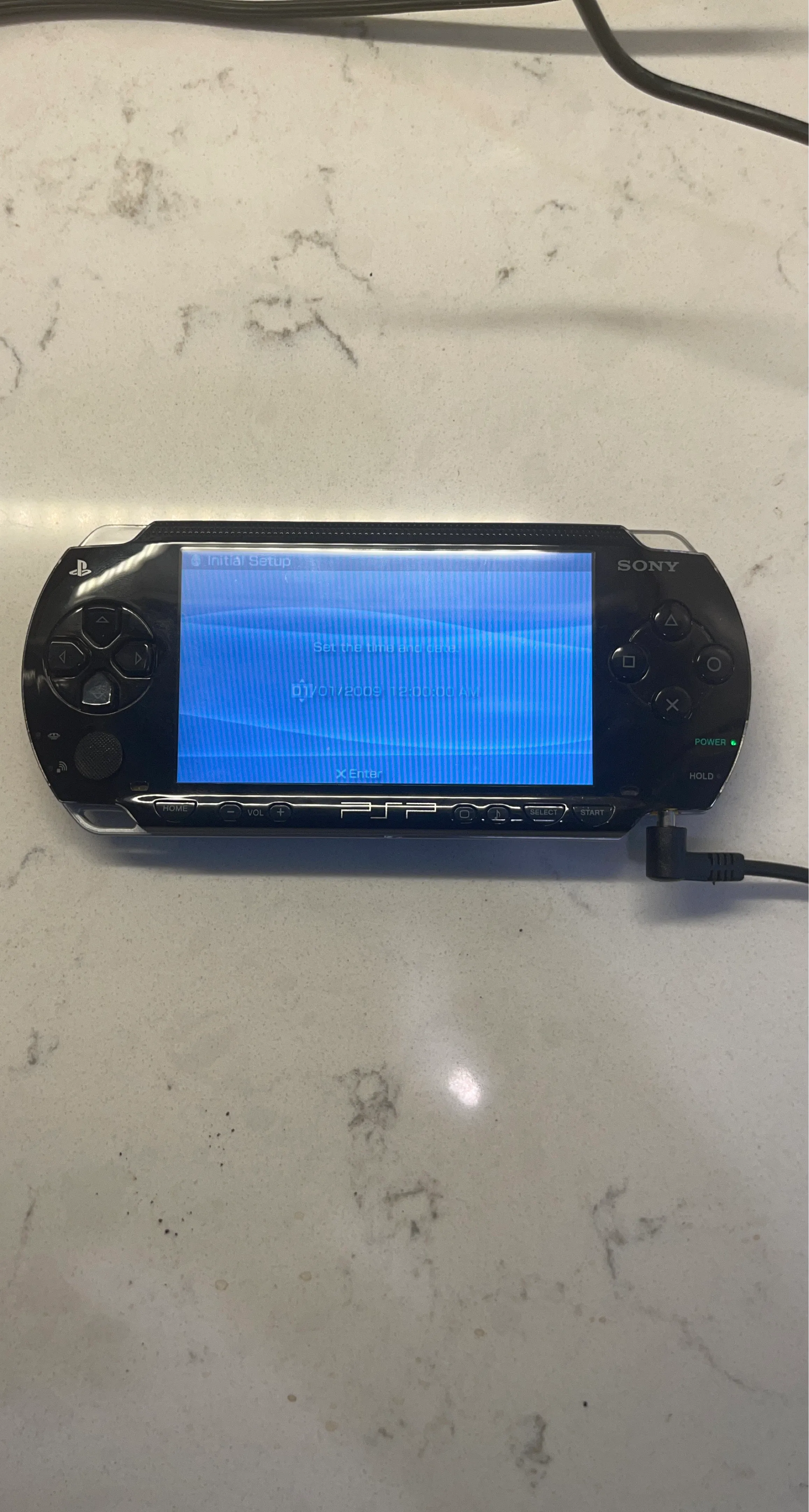 Sony PSP Gaming Console with 5 Games and Case