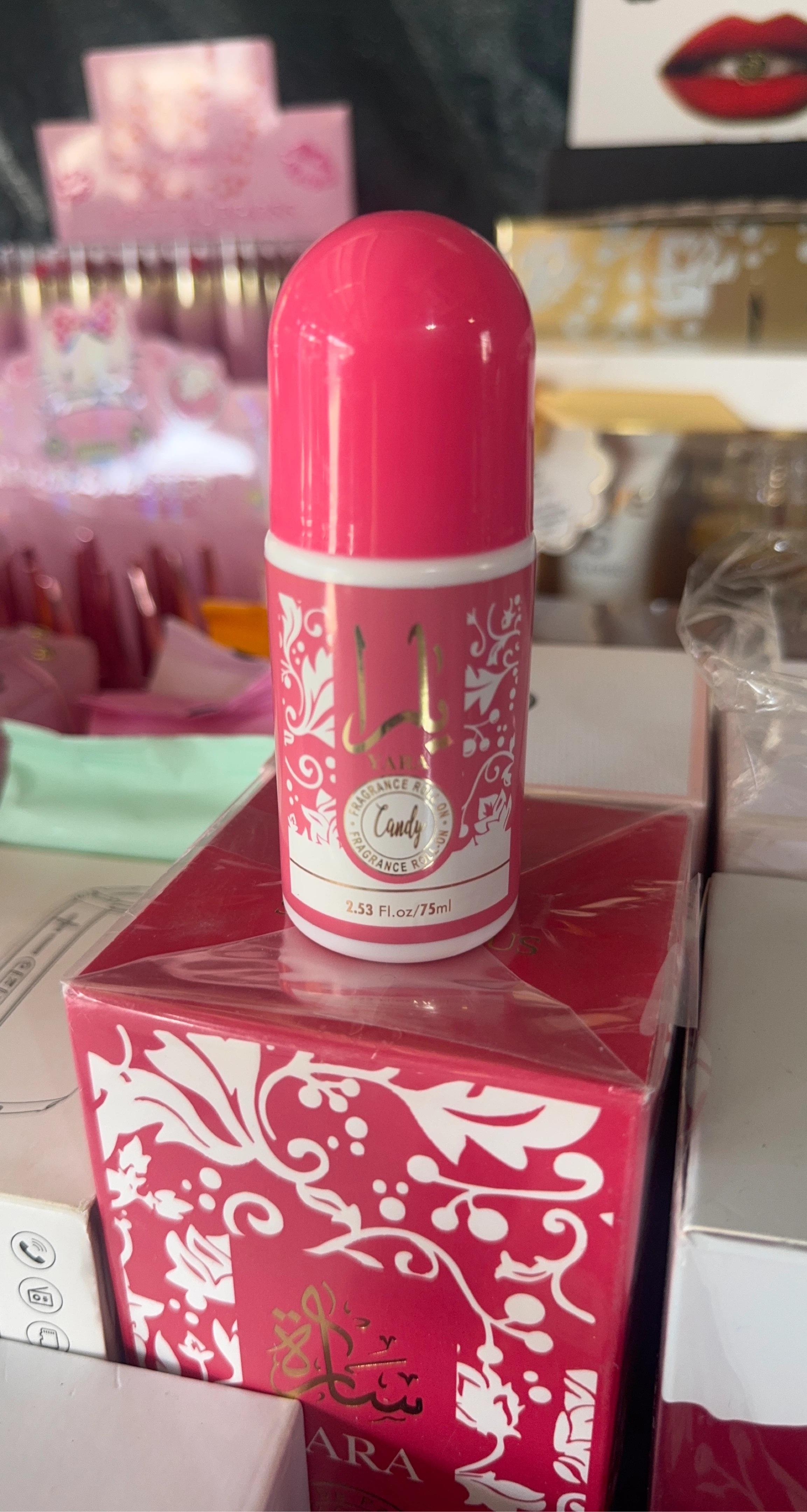 Yara Candy Fragrance Roll-On 2.53 Fl.oz / 75ml