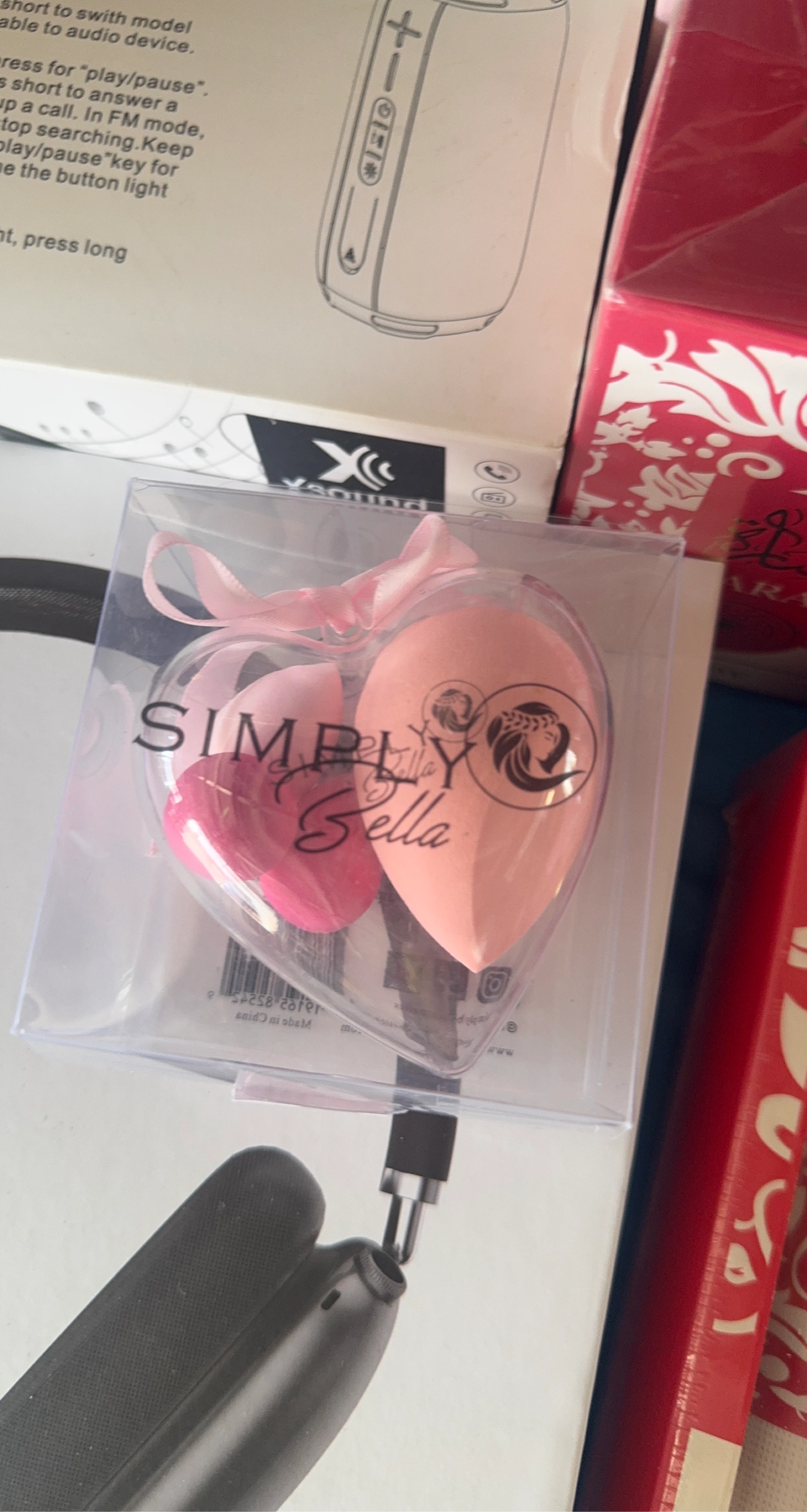 Simply Bella Heart-Shaped Makeup Sponges