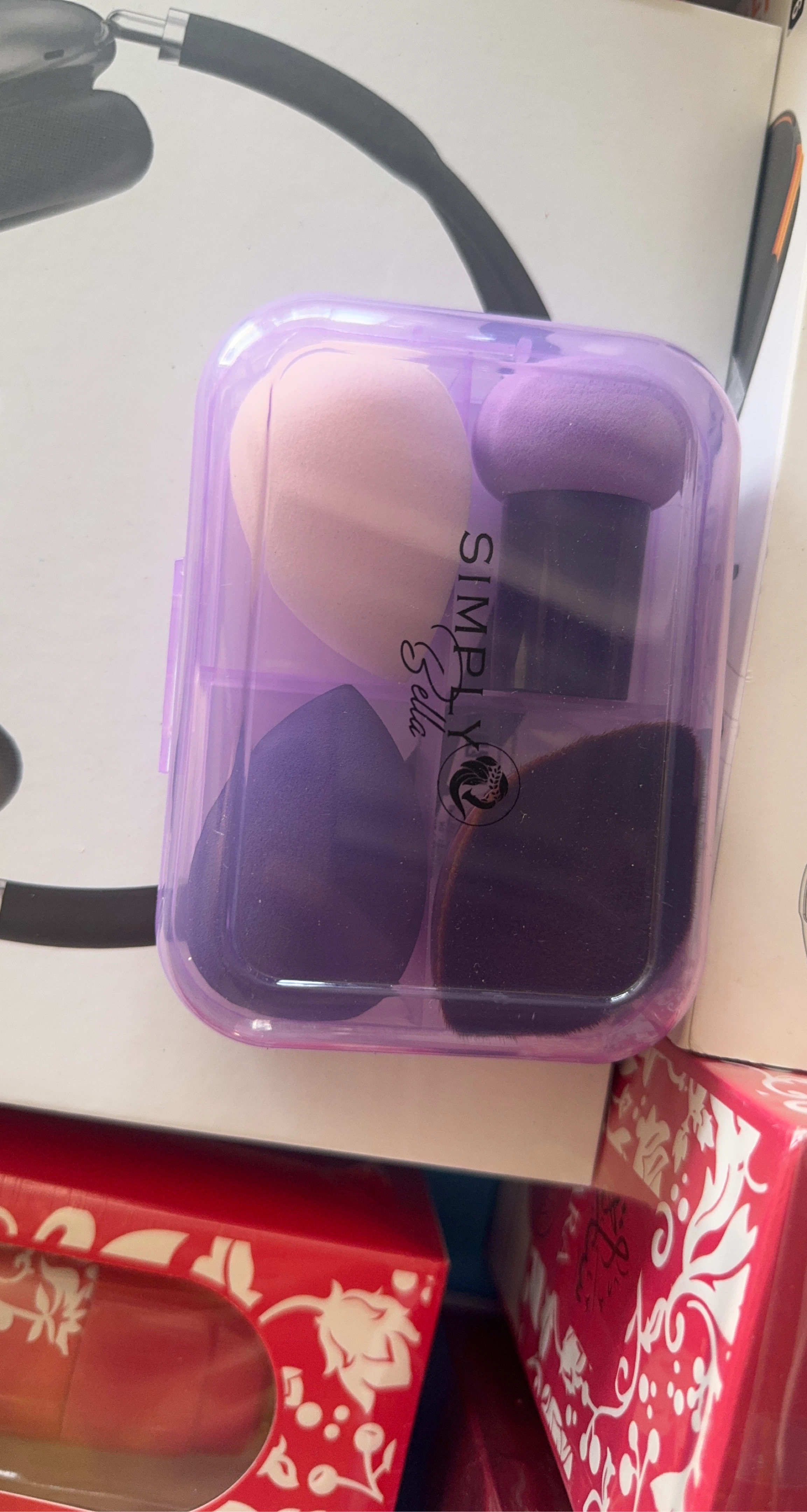 Simply Bella Makeup Sponge Set with Case