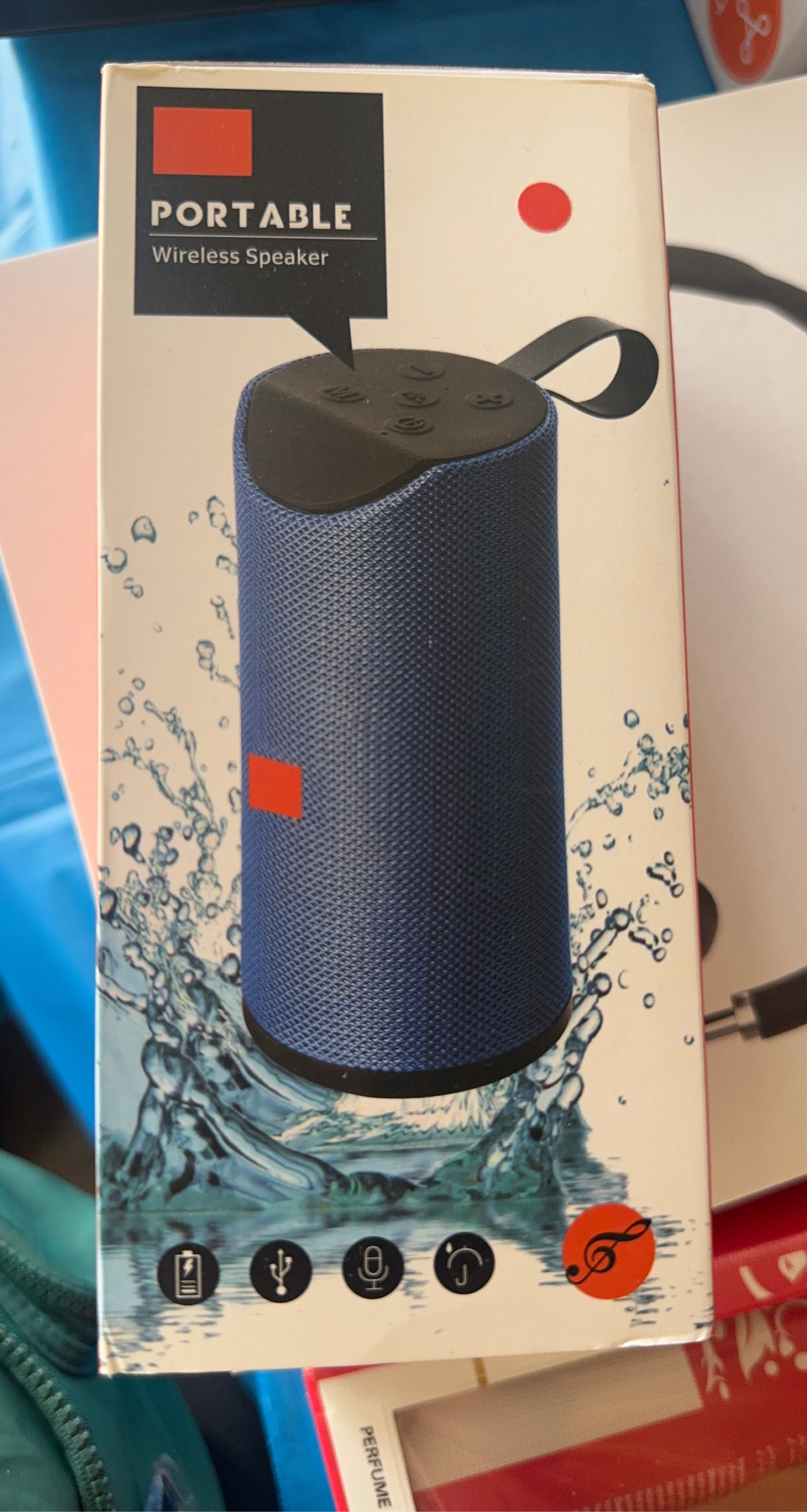 Portable Wireless Speaker - Blue