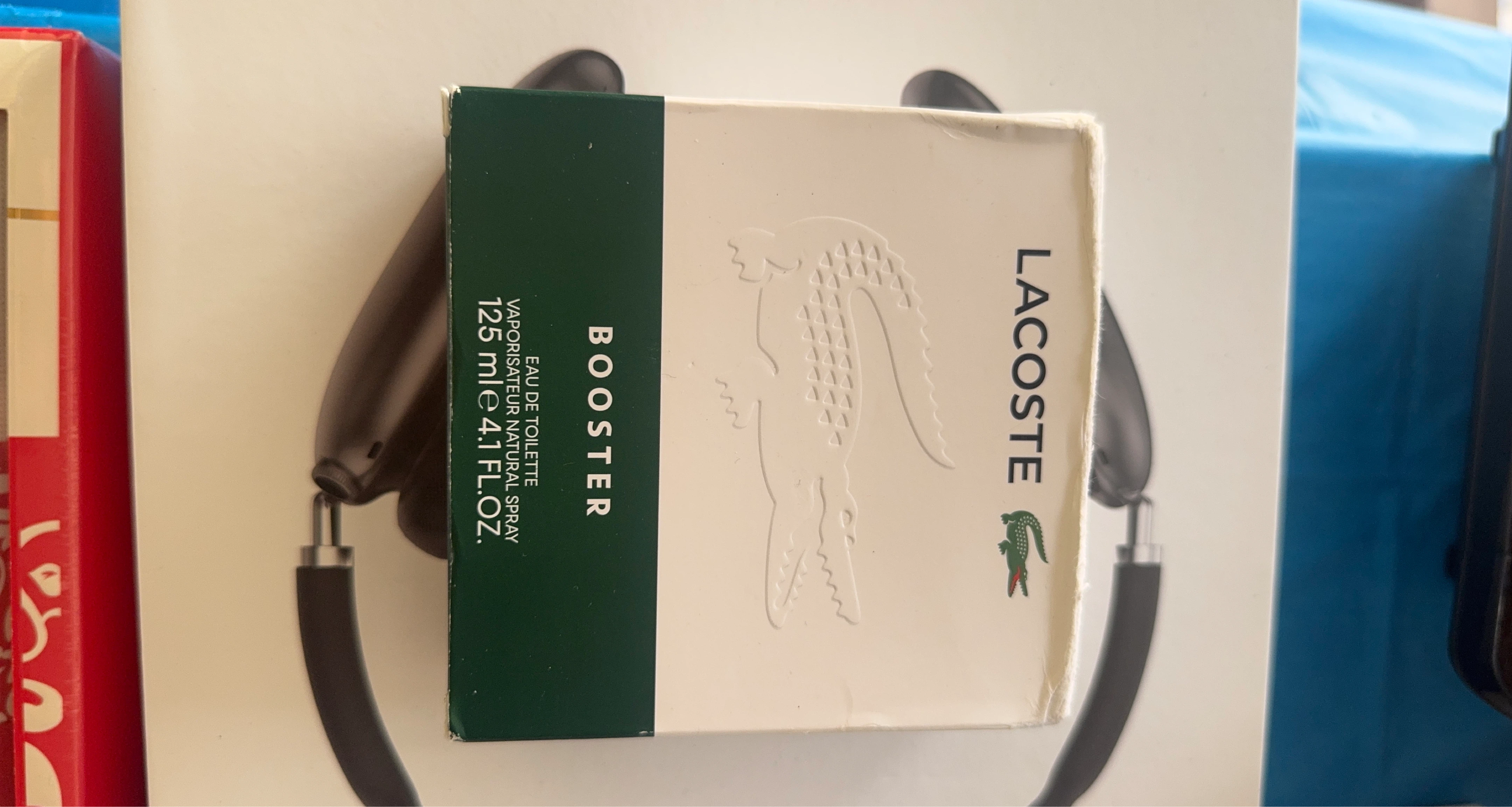 Lacoste Booster Eau de Toilette Natural Spray 4.1 FL.OZ.