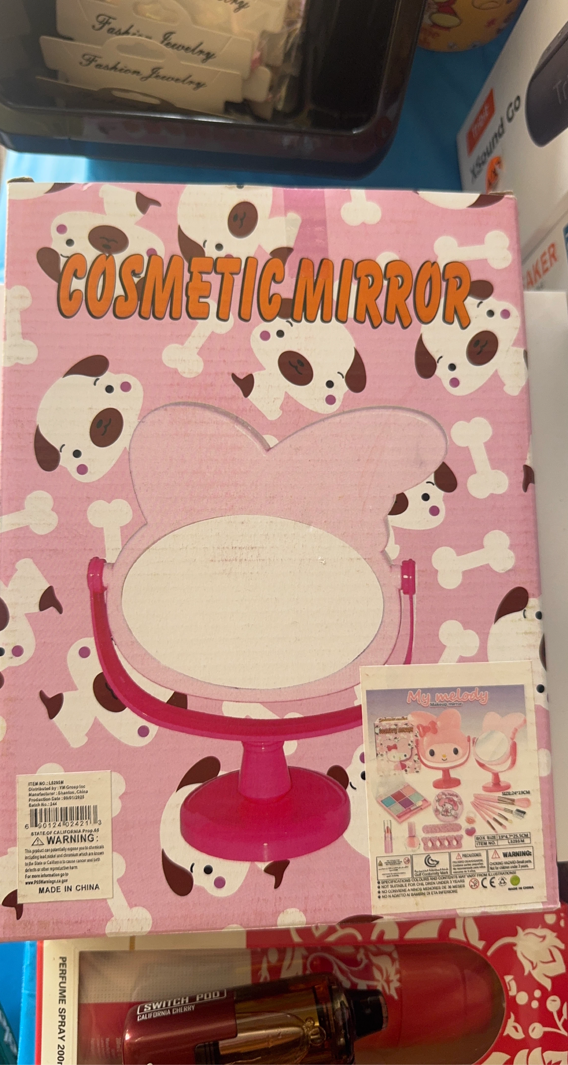 My Melody Cosmetic Mirror