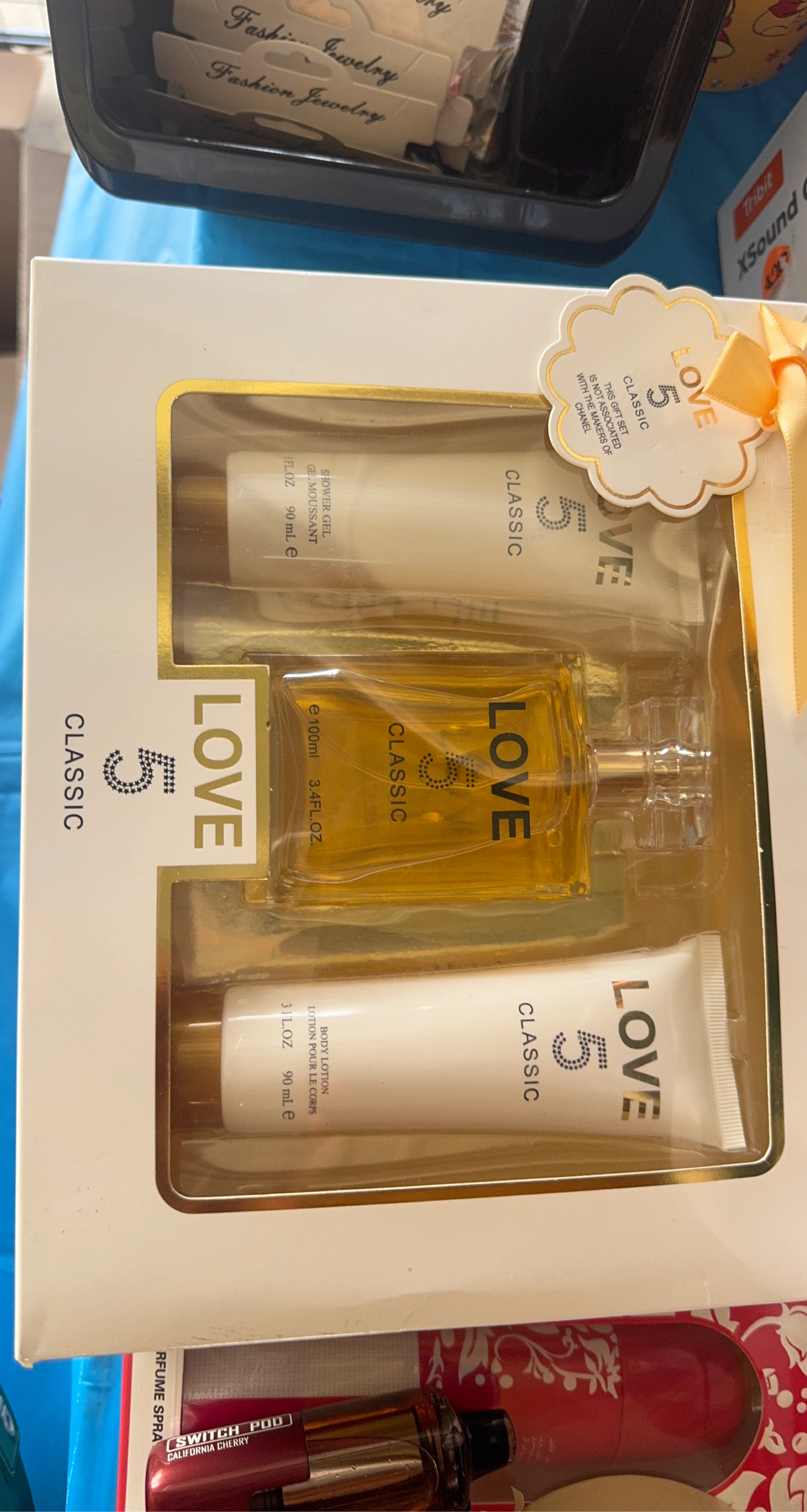 LOVE 5 Classic Perfume Gift Set