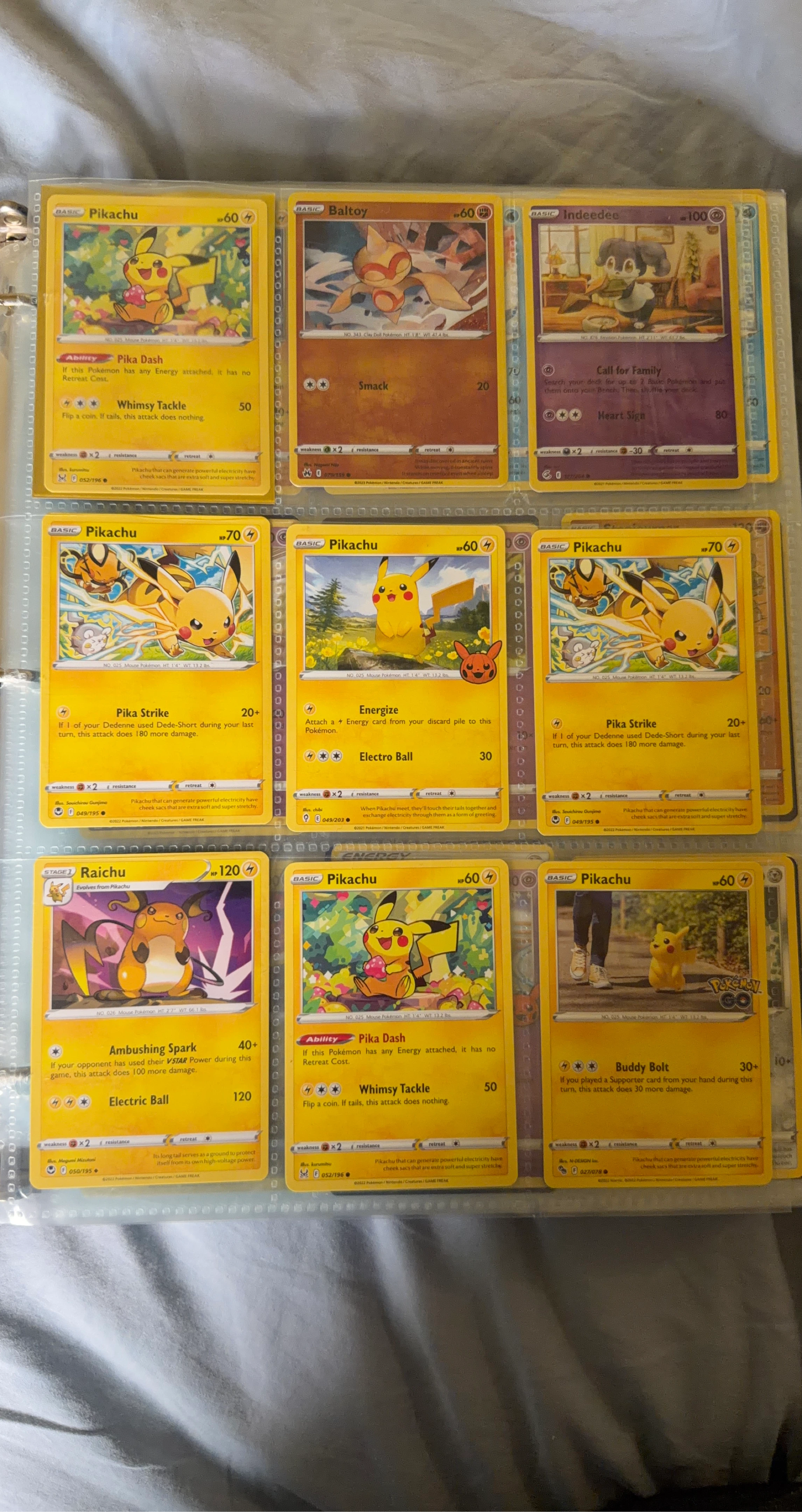 Assorted Pokémon Cards