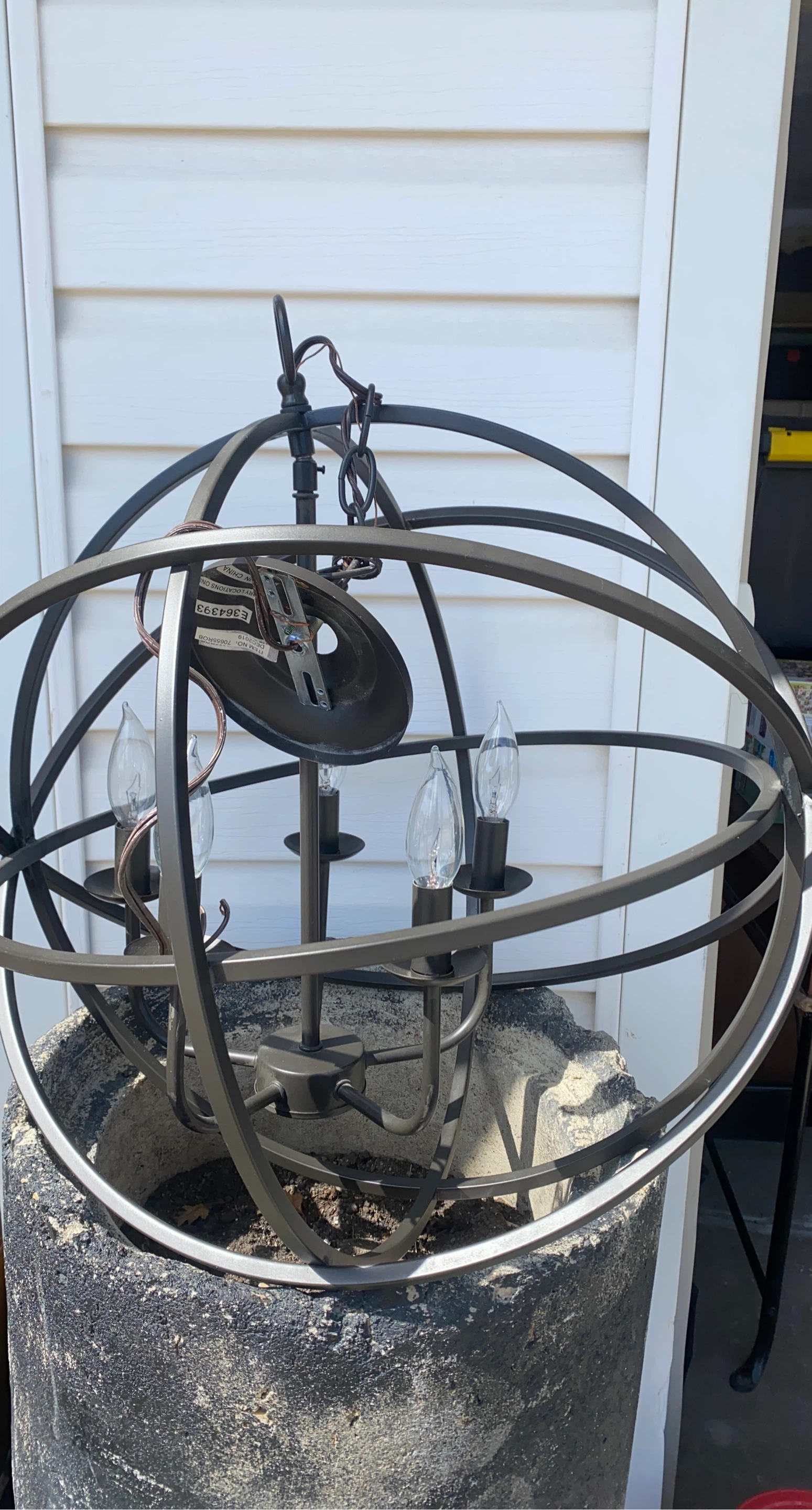 Orb Chandelier Fixture