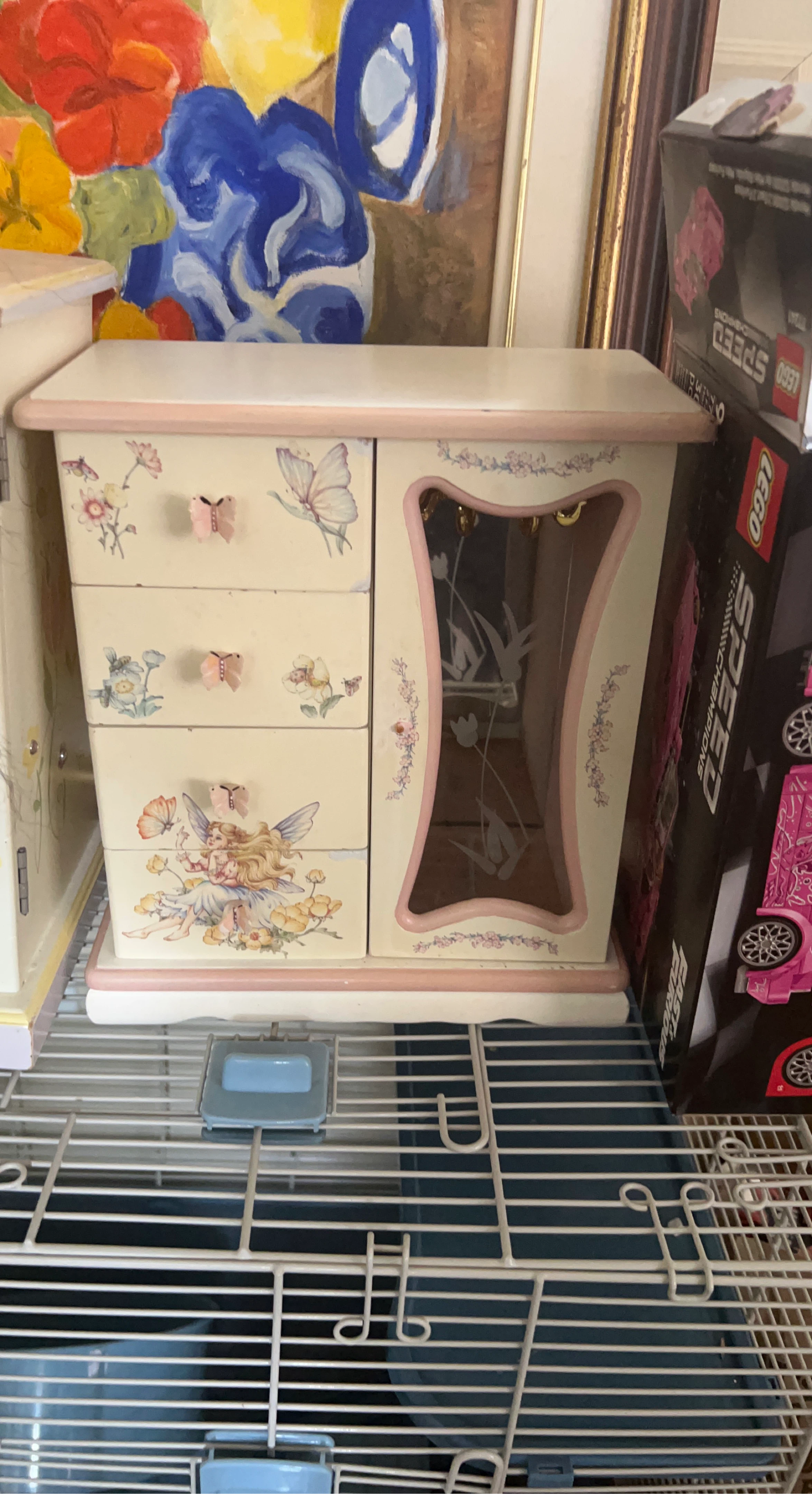 Fairy and Butterfly Jewelry box