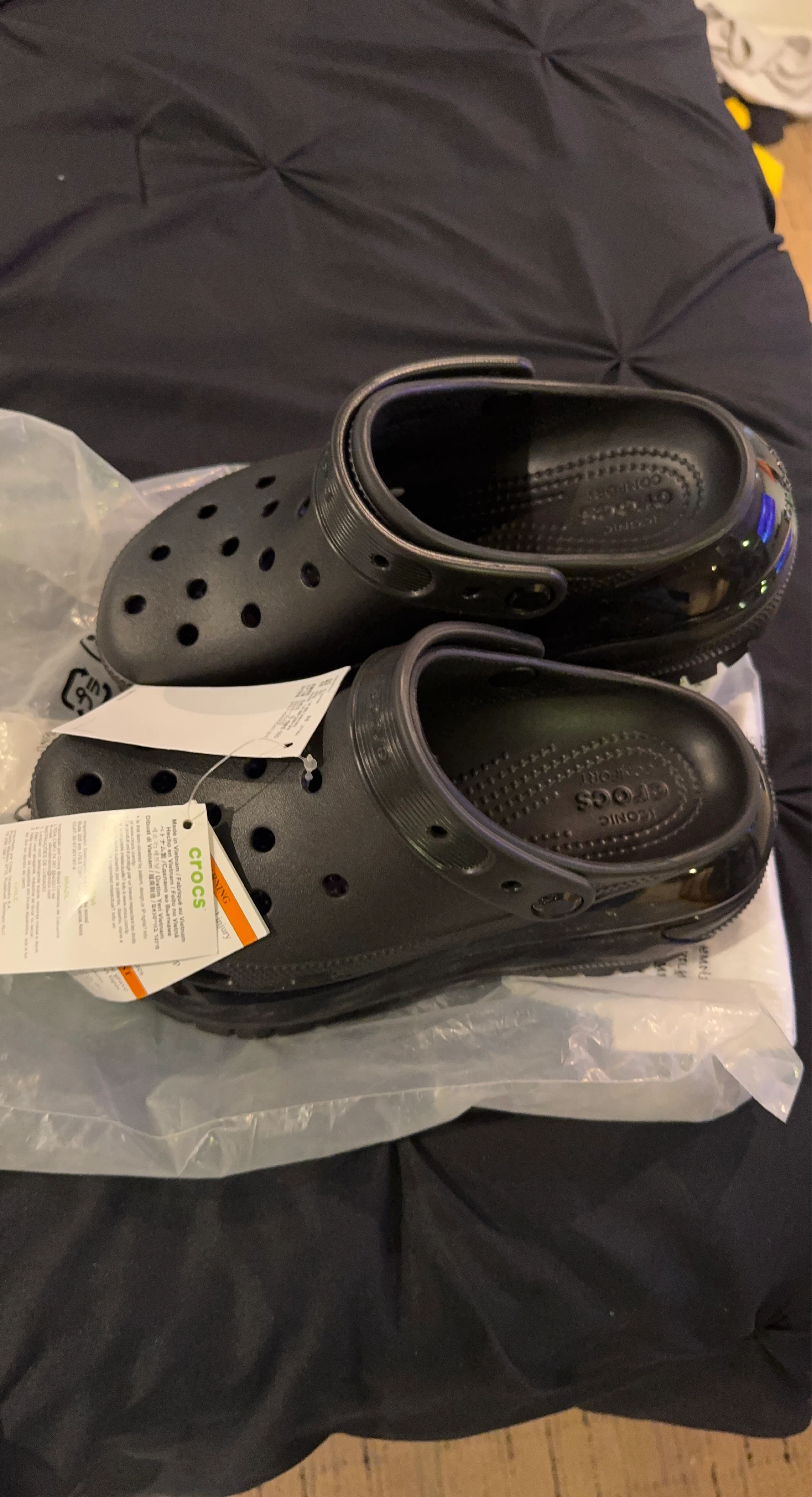 Crocs Classic Mega Crush Clog Black