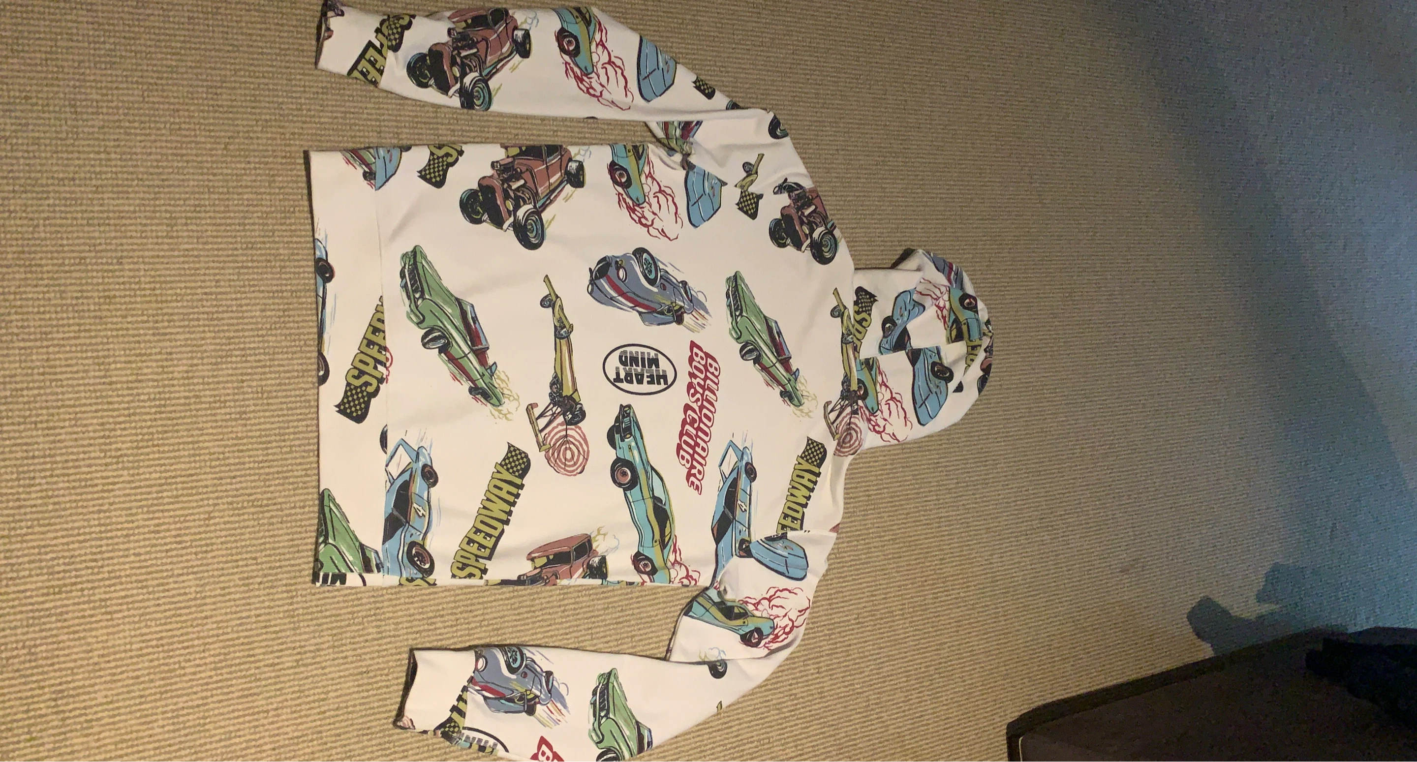 Billionaire Boys Club Speedways Hoodie White Size S - photo 3