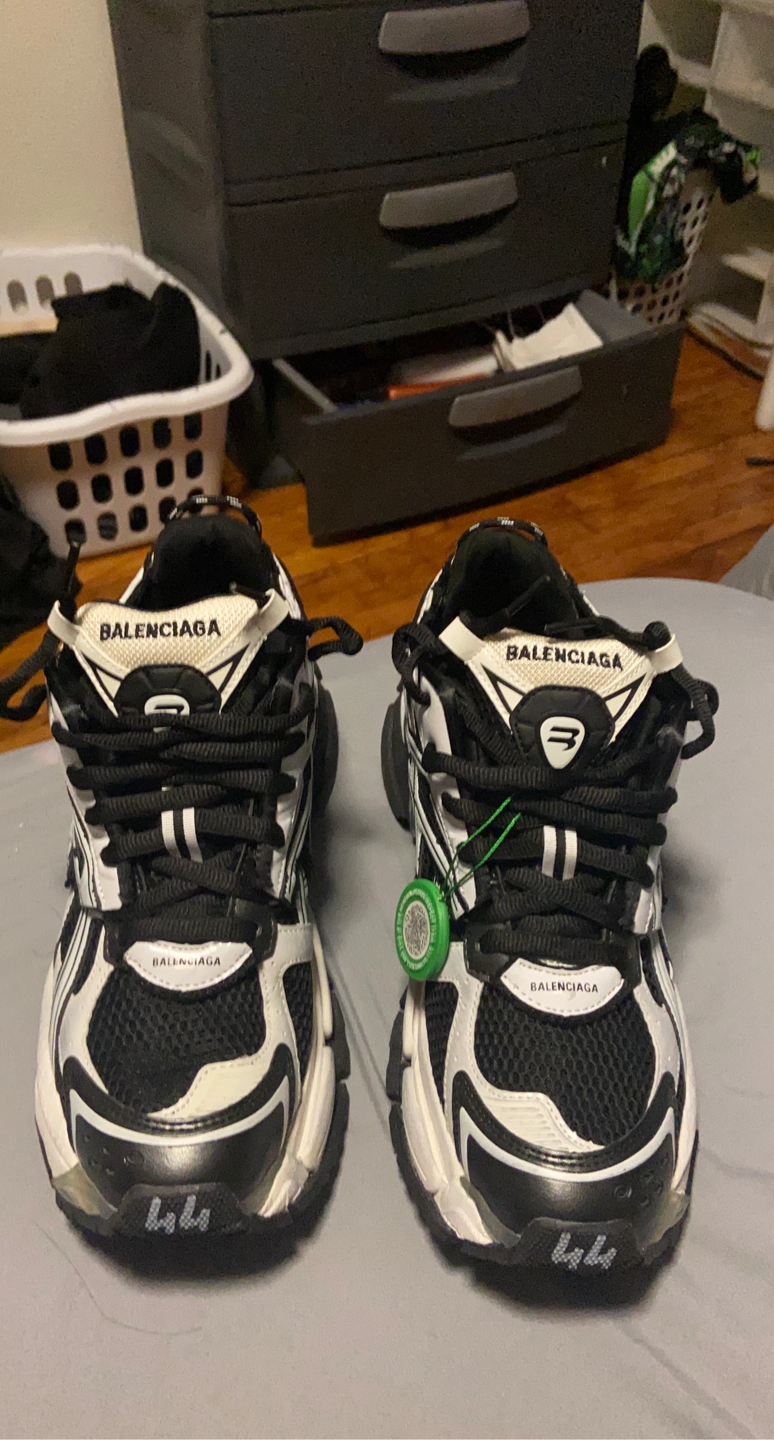 Balenciaga Men's Speed Trainer Sneakers Size 44