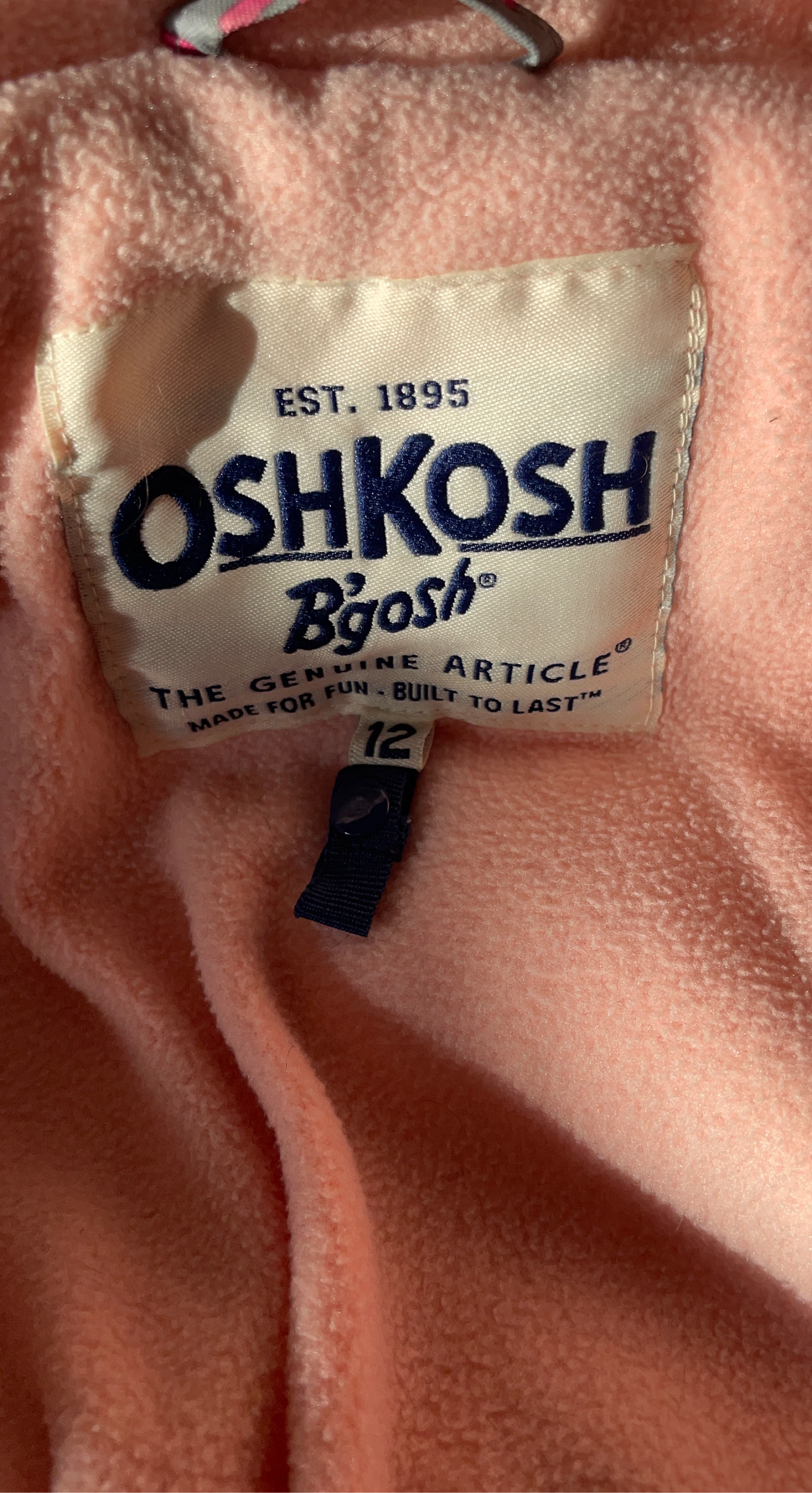 OshKosh B'gosh Girls Winter Jacket and Snow Pants - Size 12