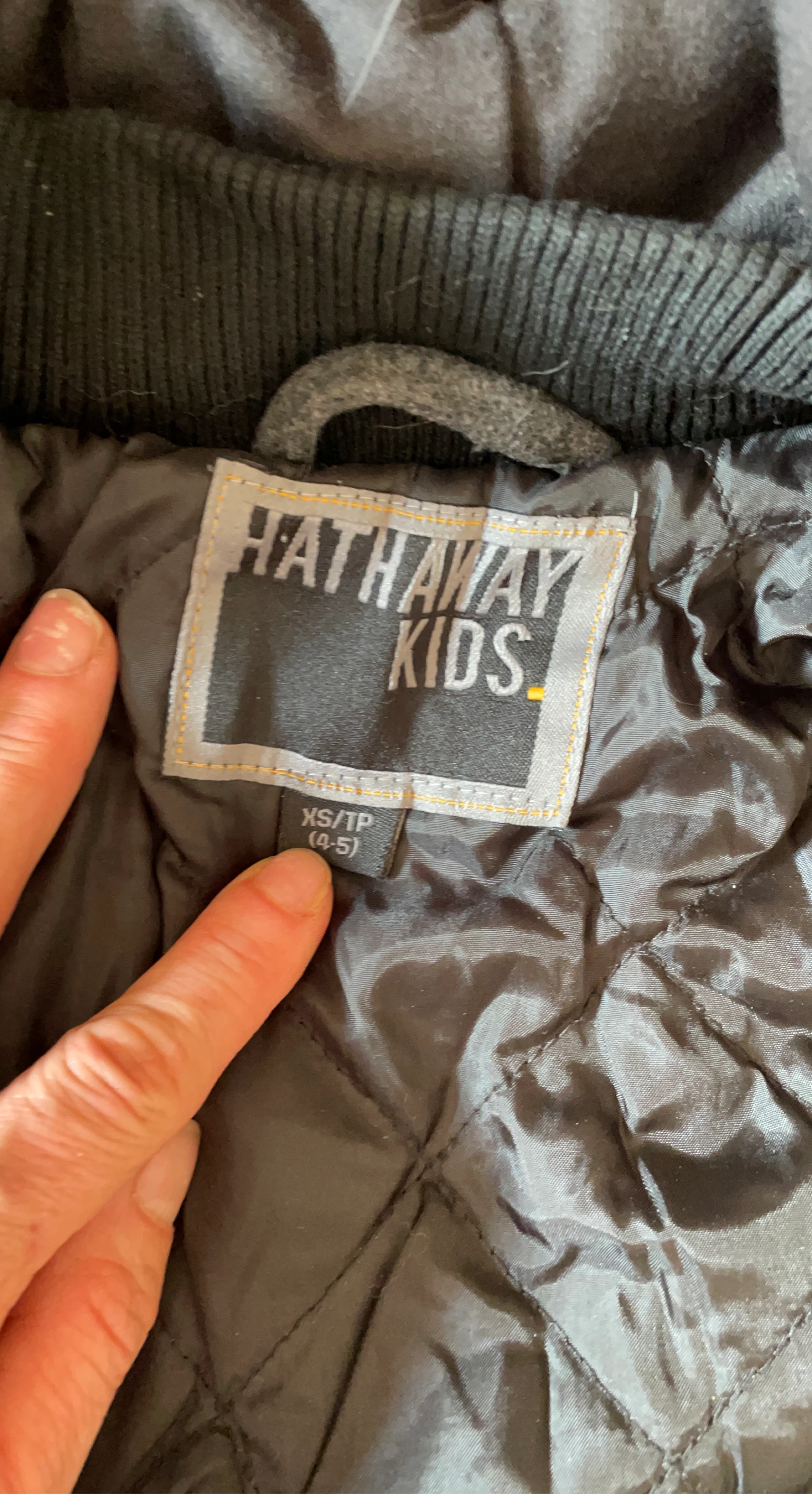 Hathaway Wool Kids Jacket Size XS/TP (4-5)
