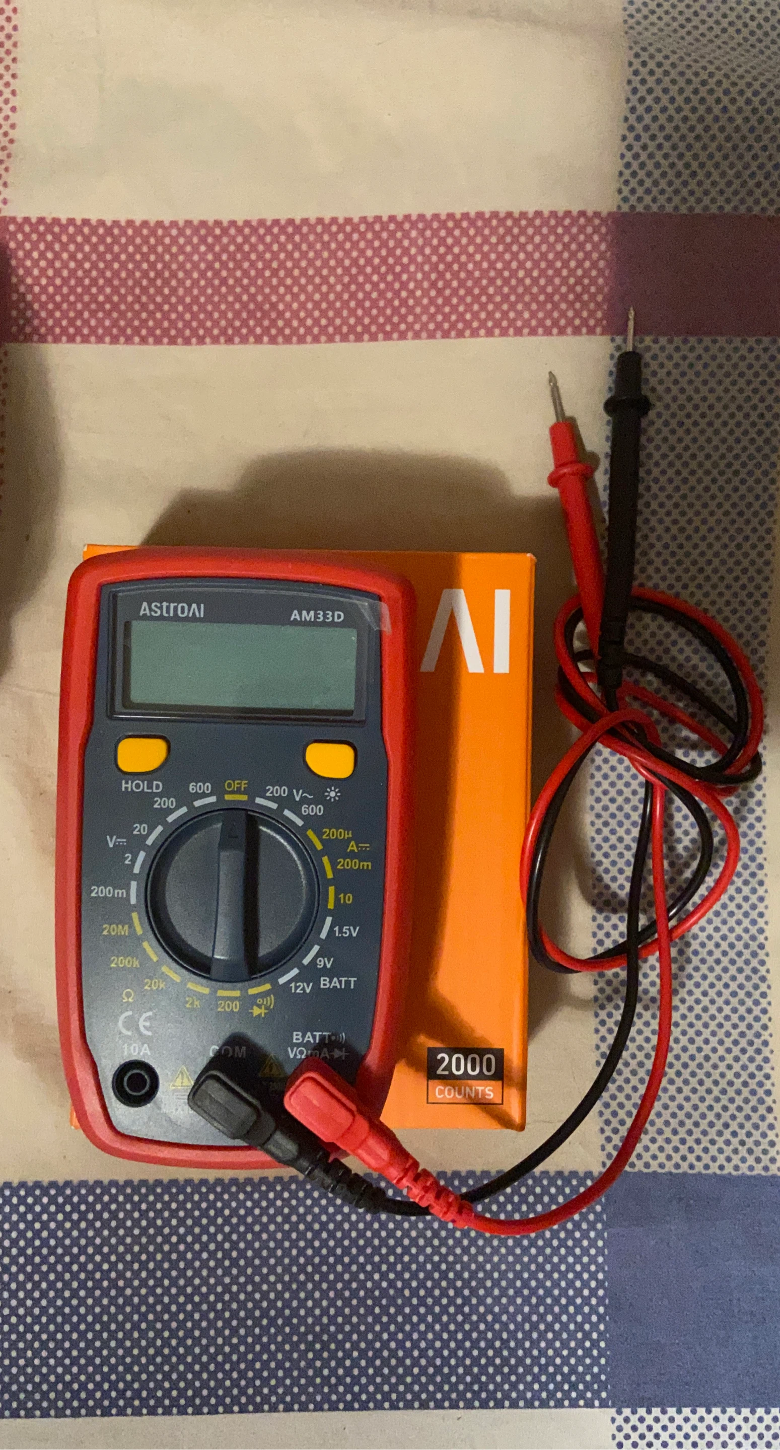AstroAI AM33D Digital Multimeter