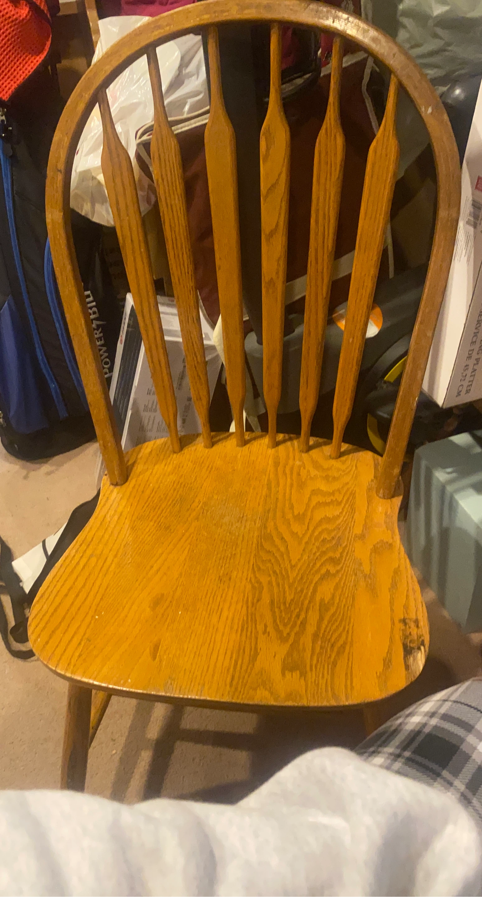 Wooden Windback Dining Chair