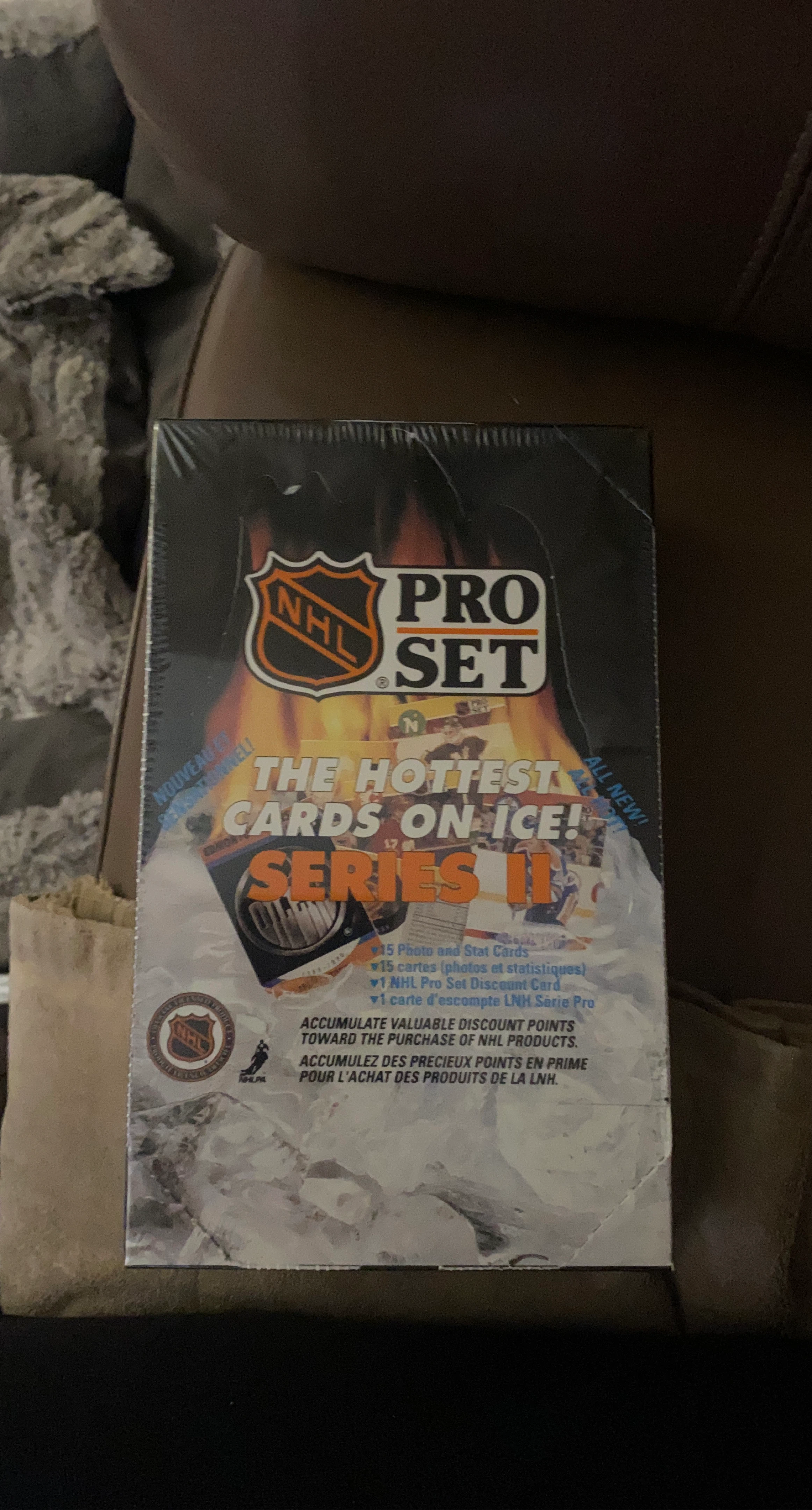 Pro Set NHL Series II Hockey Cards Box