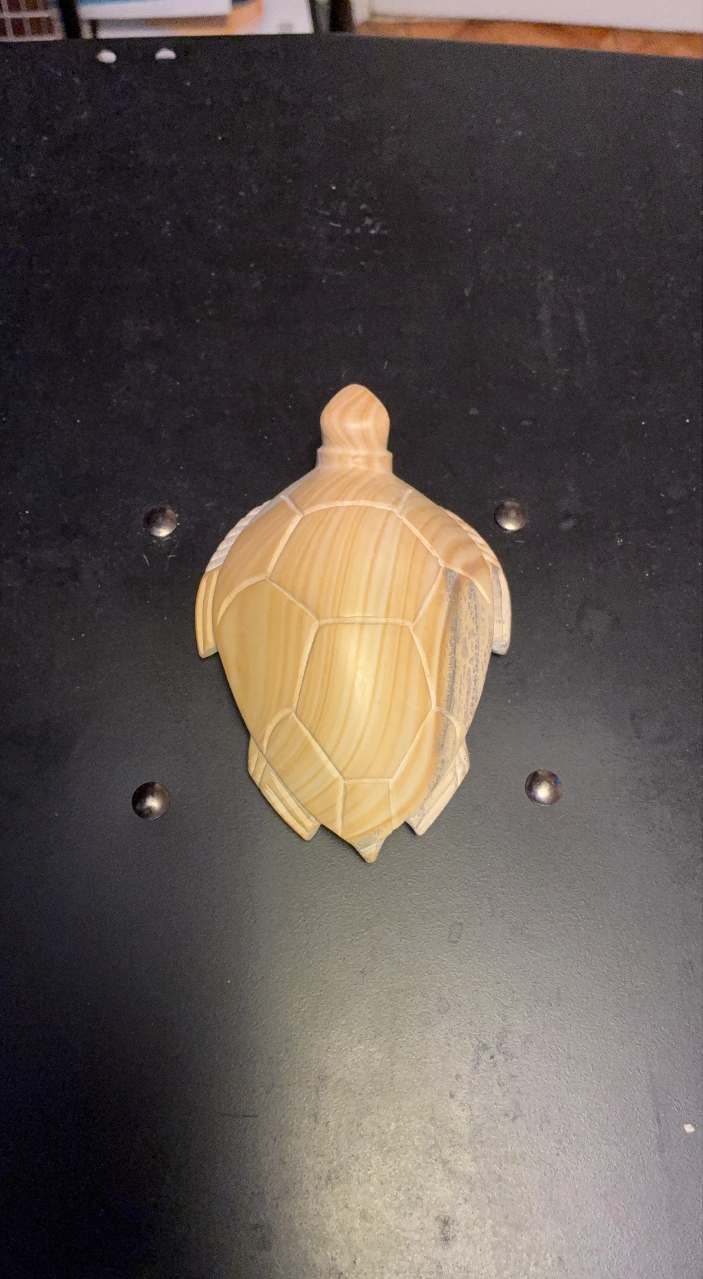 Carved Stone Turtle Figurine
