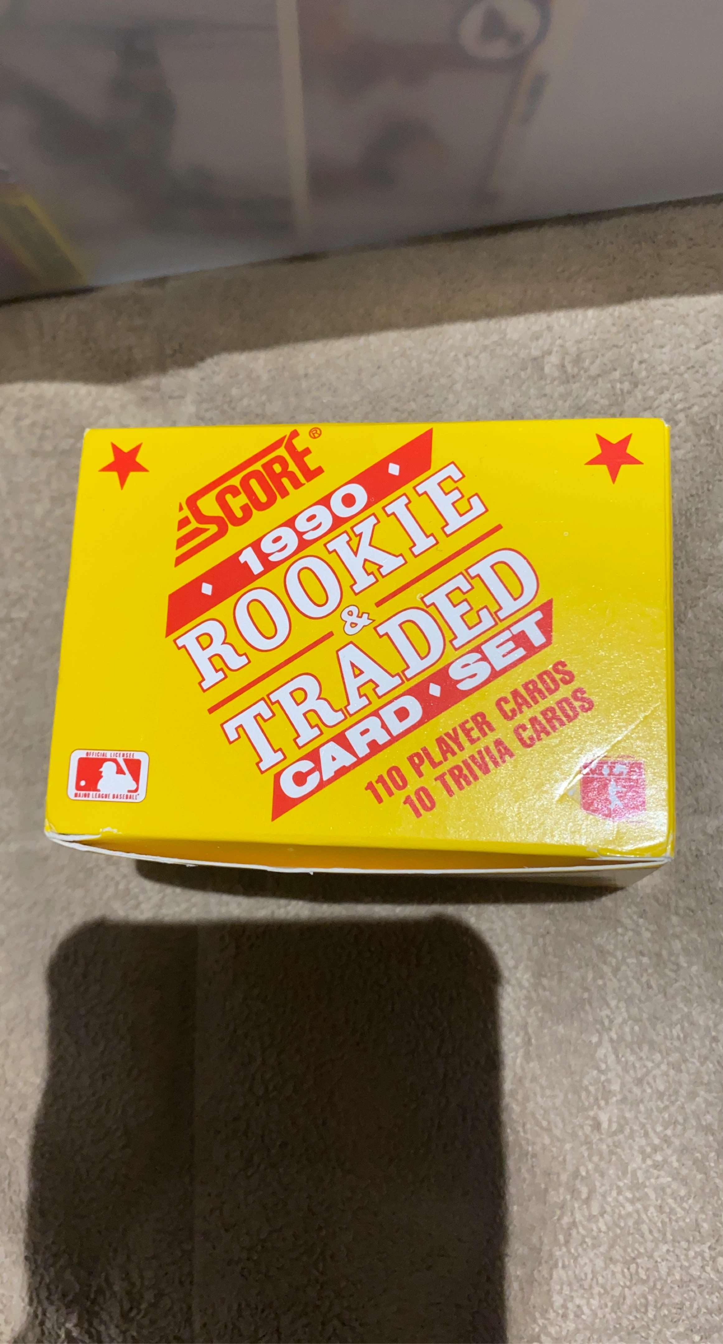 1990 Score Rookie & Traded Baseball Card Set