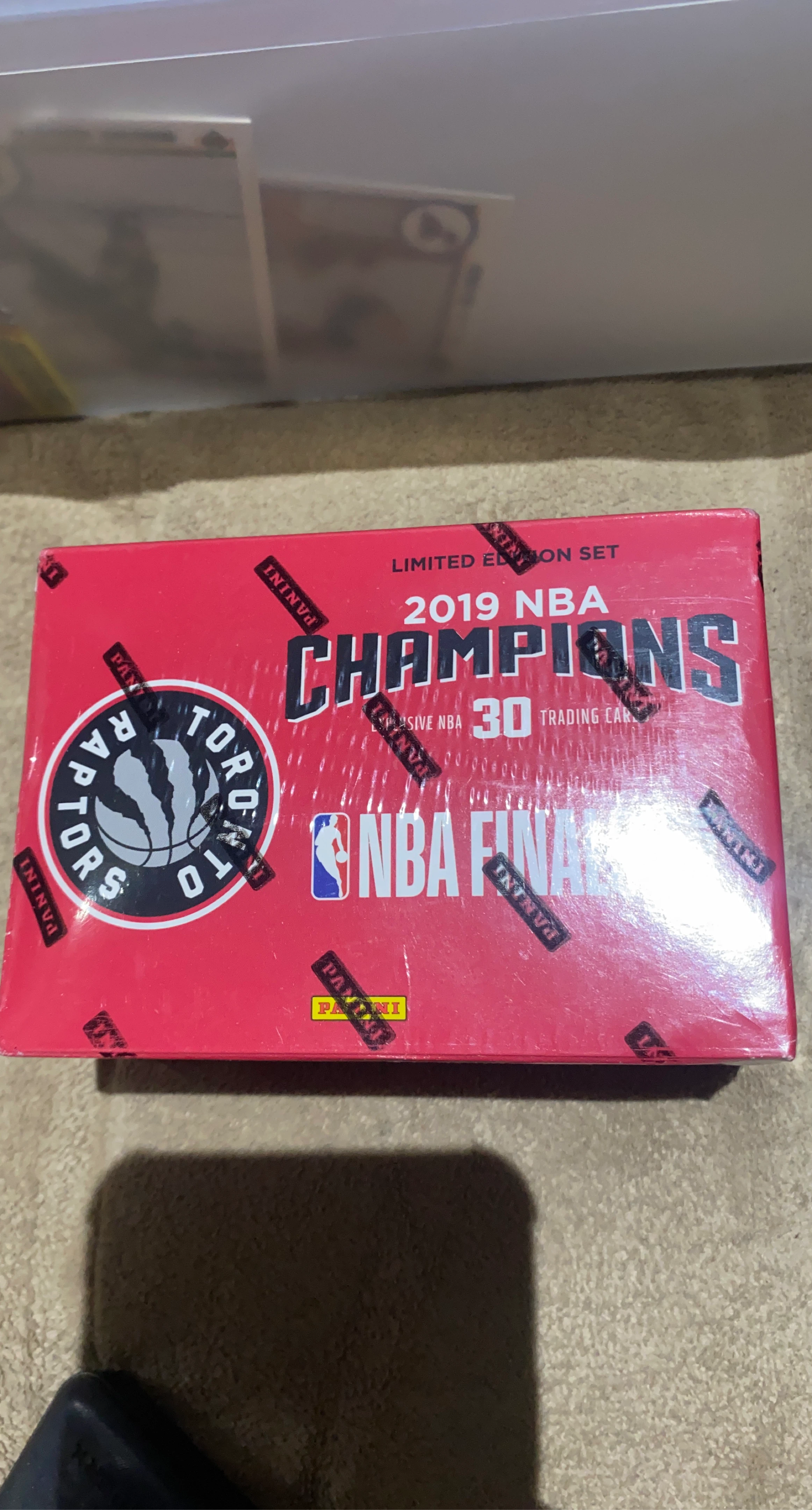 2019 NBA Champions Toronto Raptors Trading Card Box