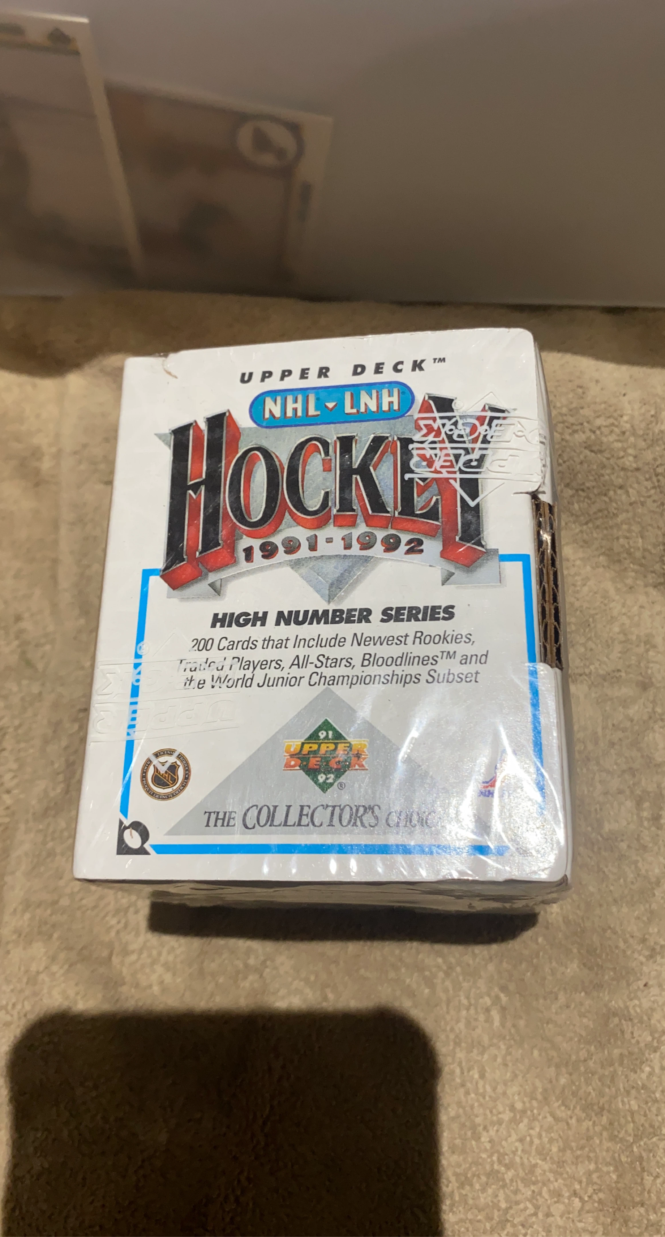 Upper Deck NHL 1991-1992 High Number Series Hockey Cards
