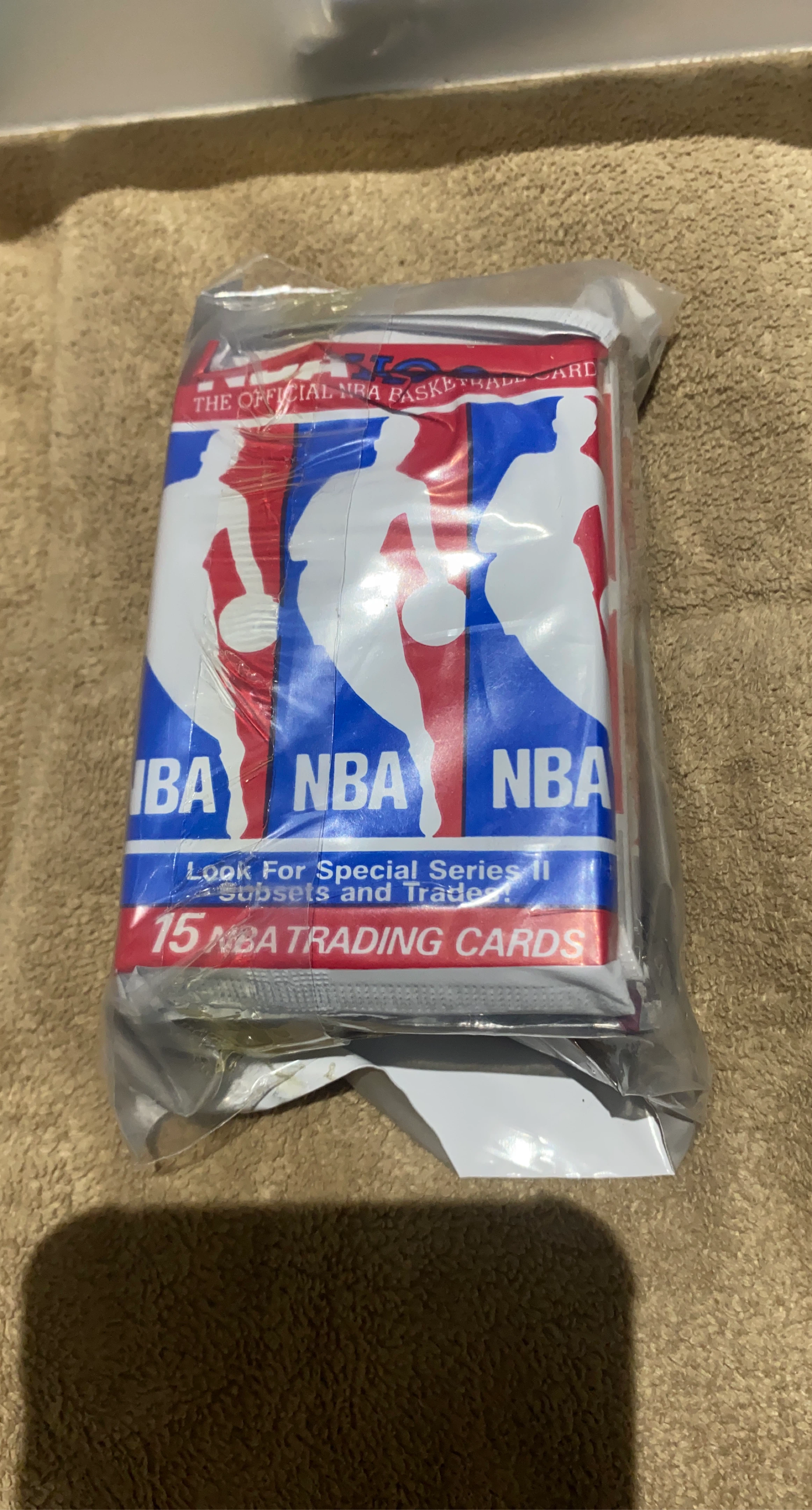 1990 Fleer NBA Trading Card Packs (15 Cards)