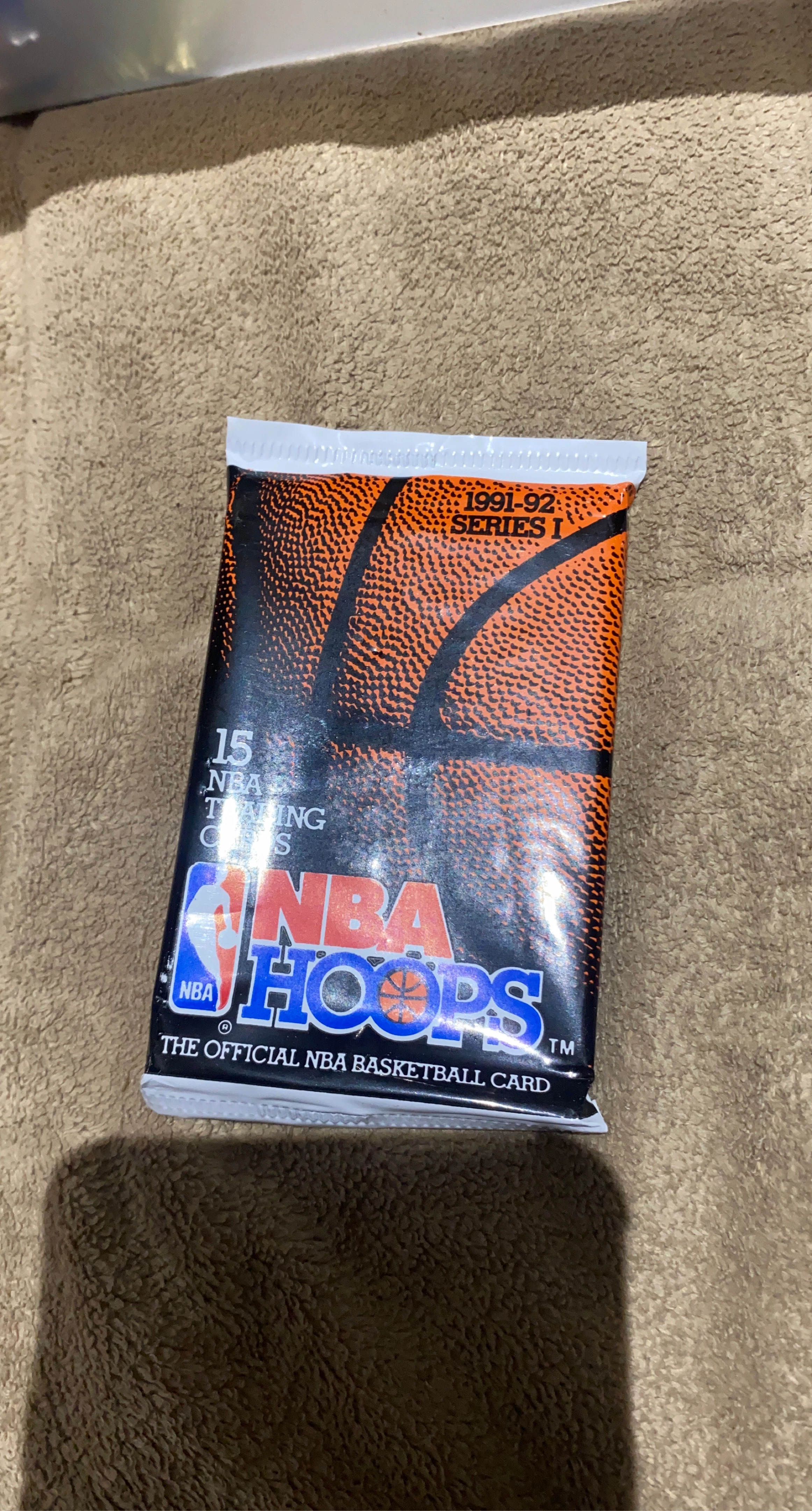 1991-92 NBA Hoops Series 1 Basketball Card Pack