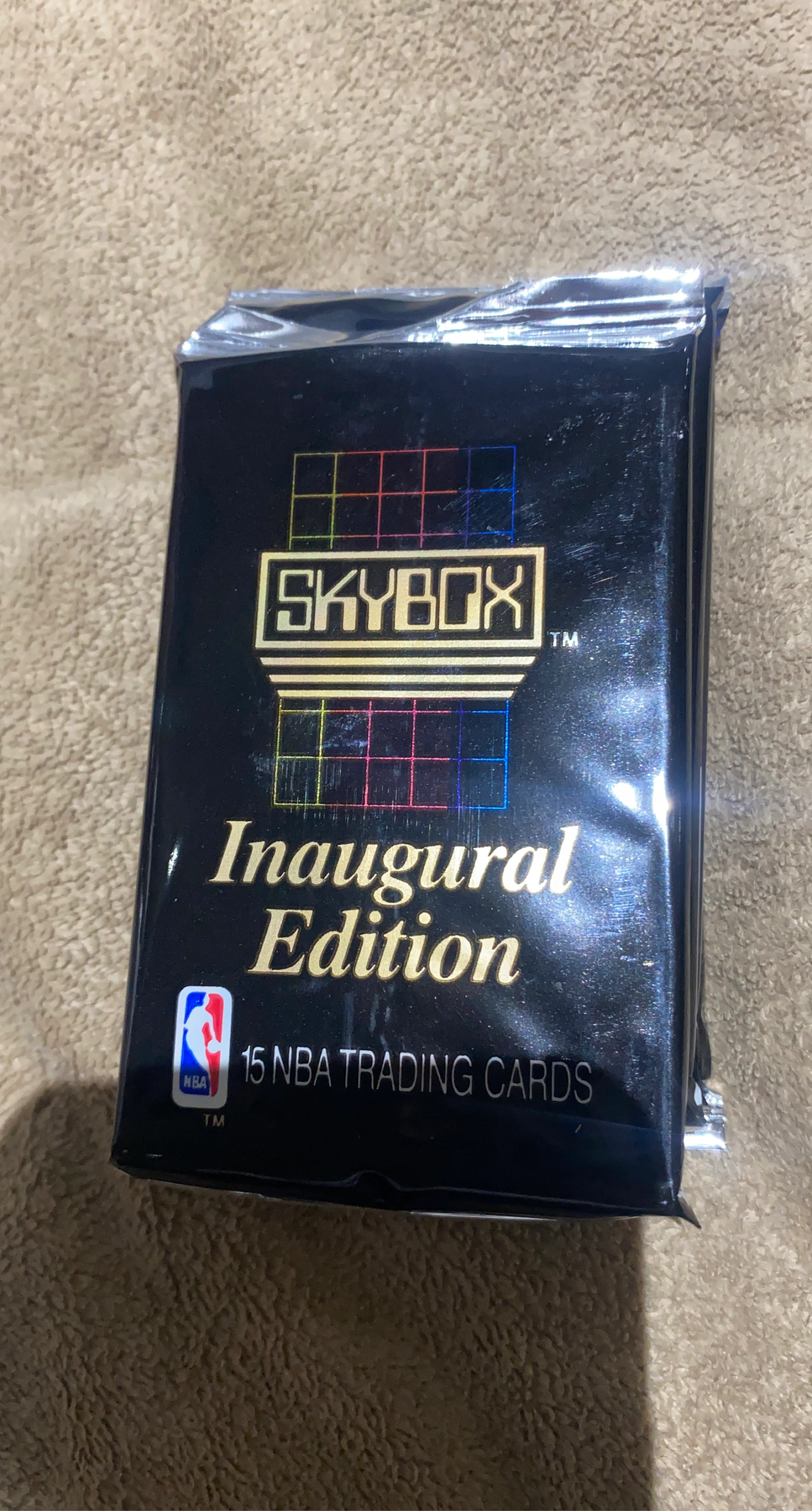 Skybox Inaugural Edition 15 NBA Trading Cards Pack