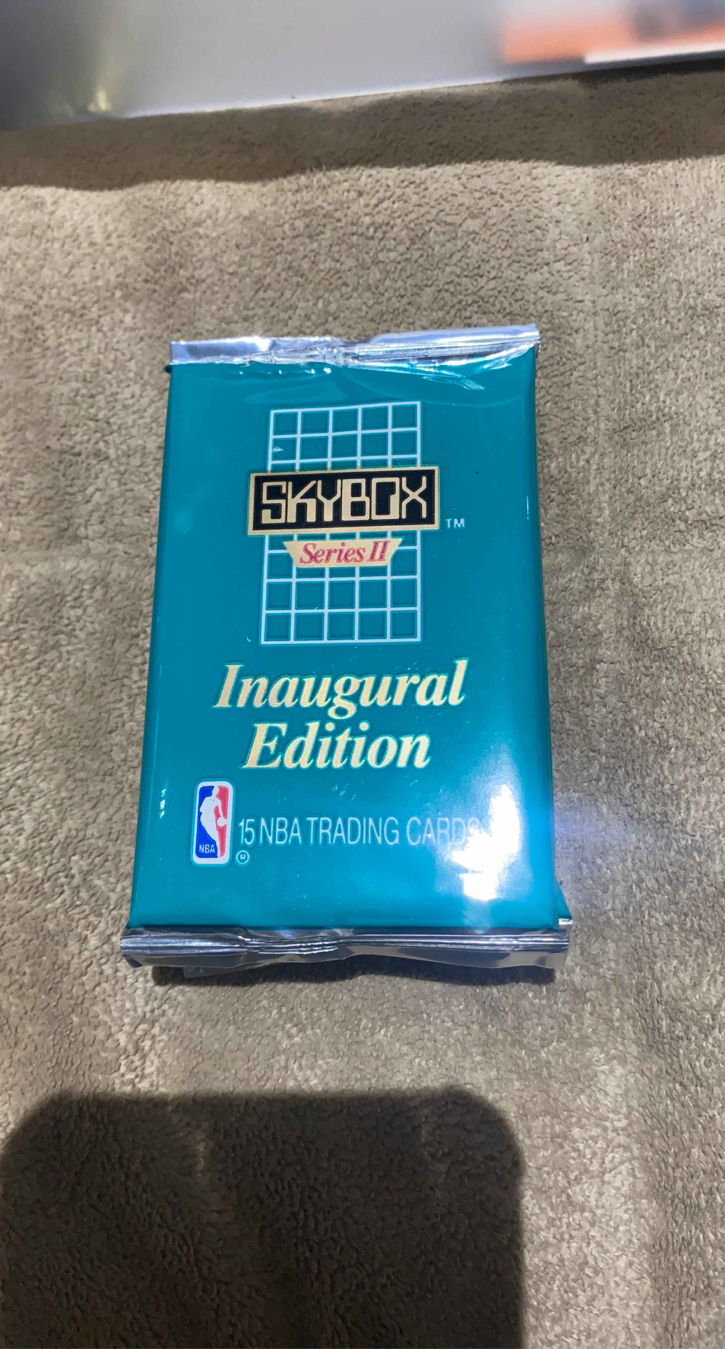 Skybox Series II Inaugural Edition NBA Trading Cards Pack