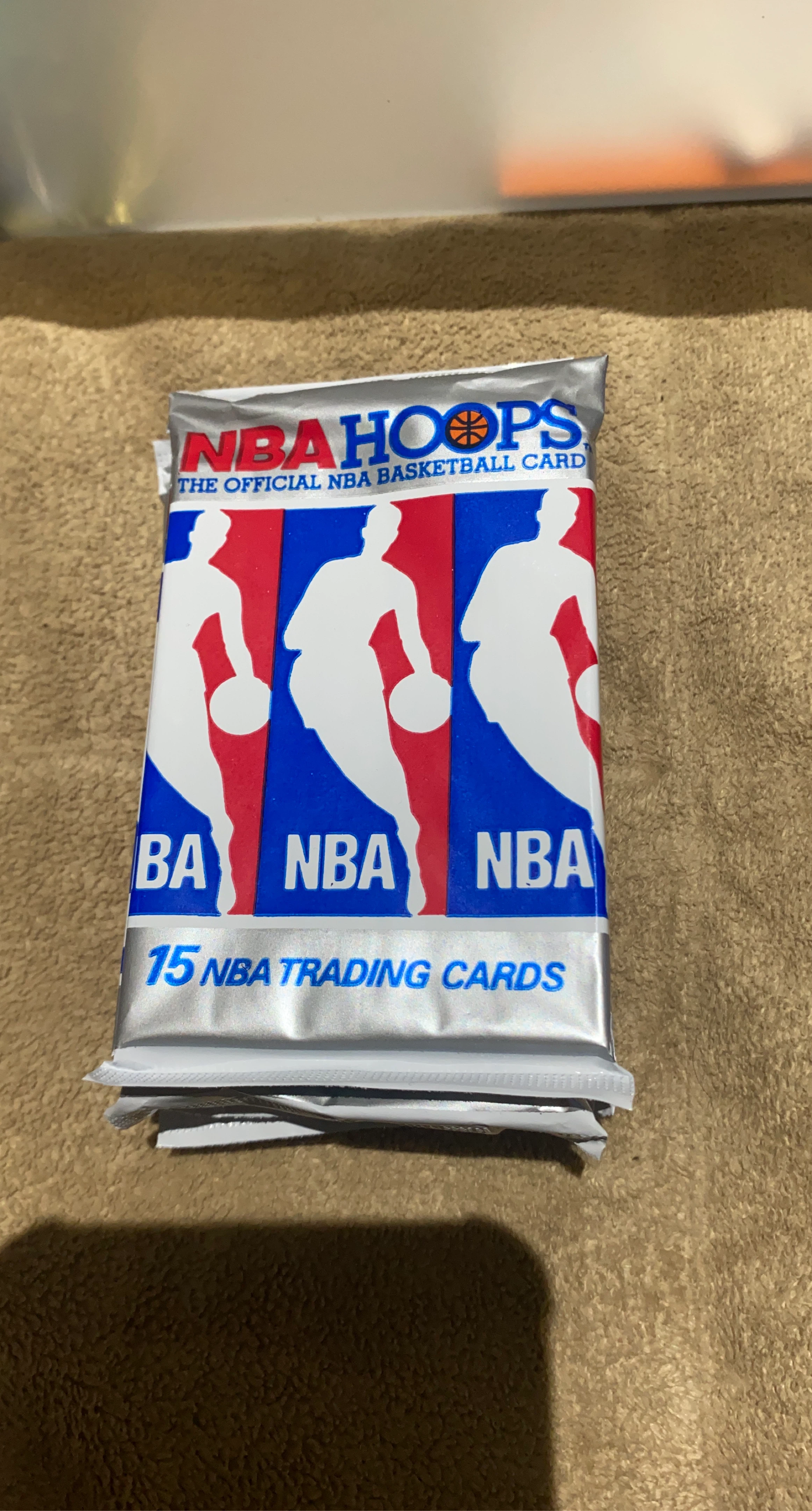 NBA Hoops 15 Trading Cards Pack