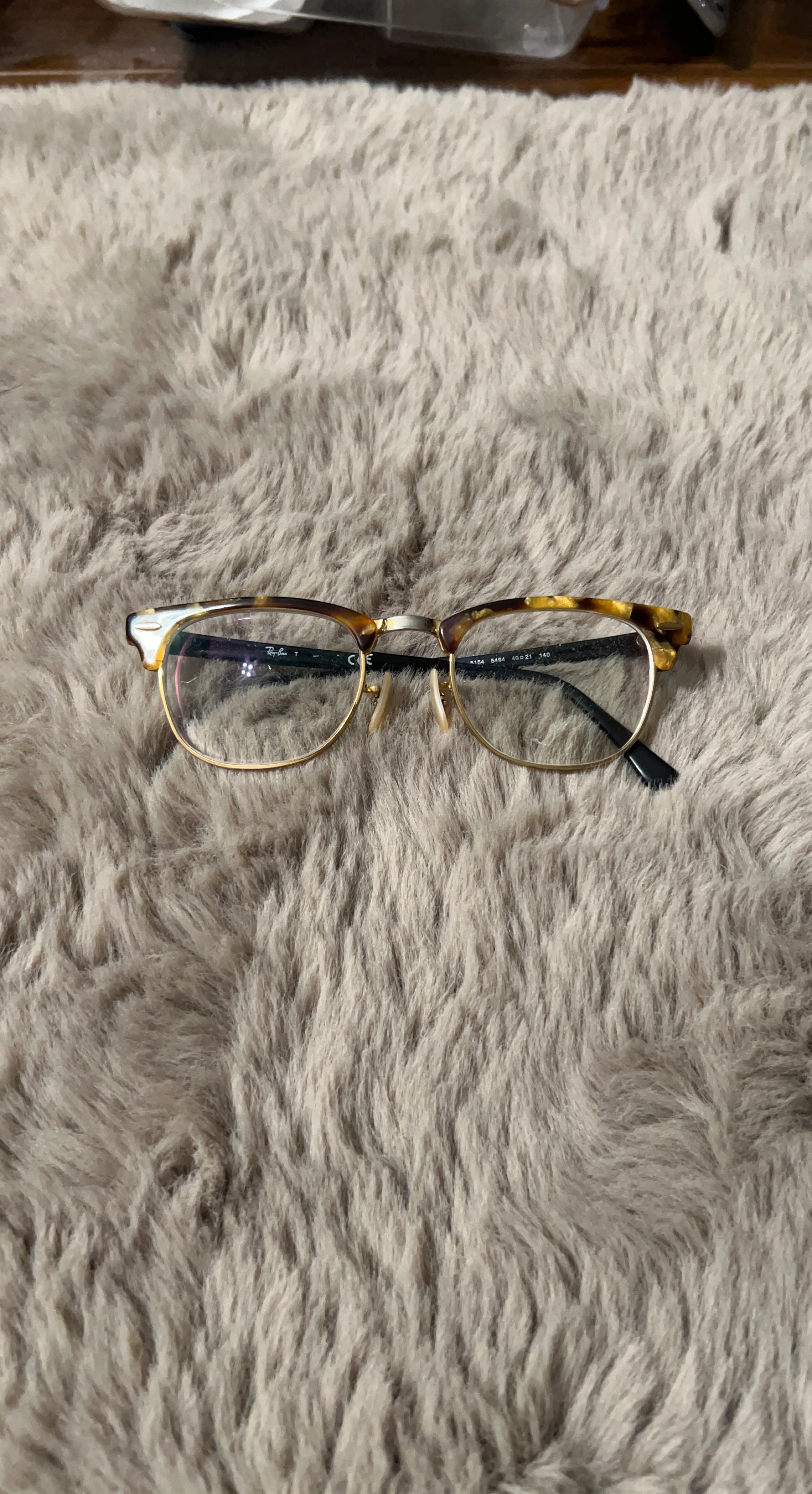 Ray-Ban Eyeglasses RB 5154 5494 49-21 140 Tortoise Shell