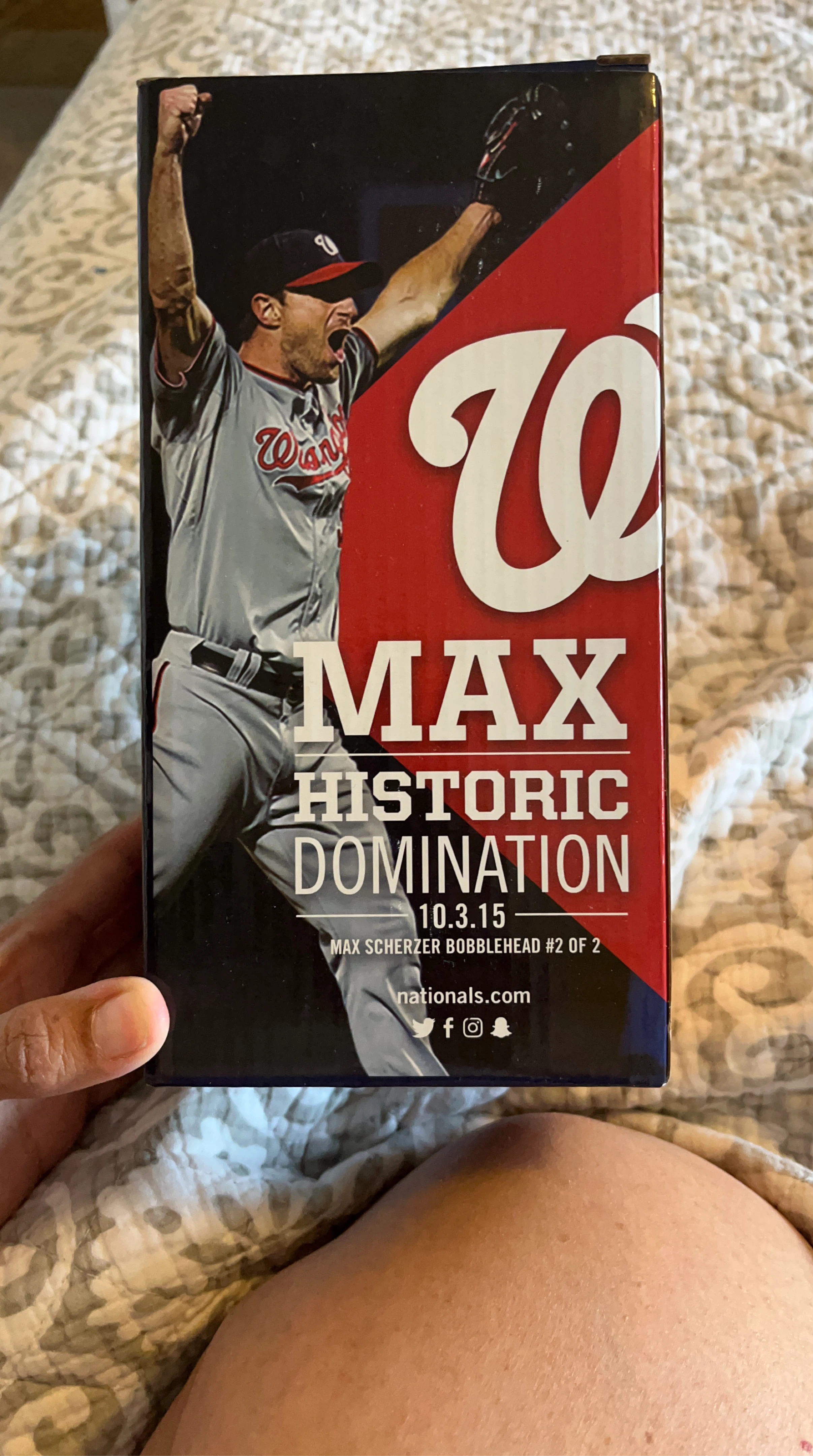 Max Scherzer Historic Domination Bobblehead #2