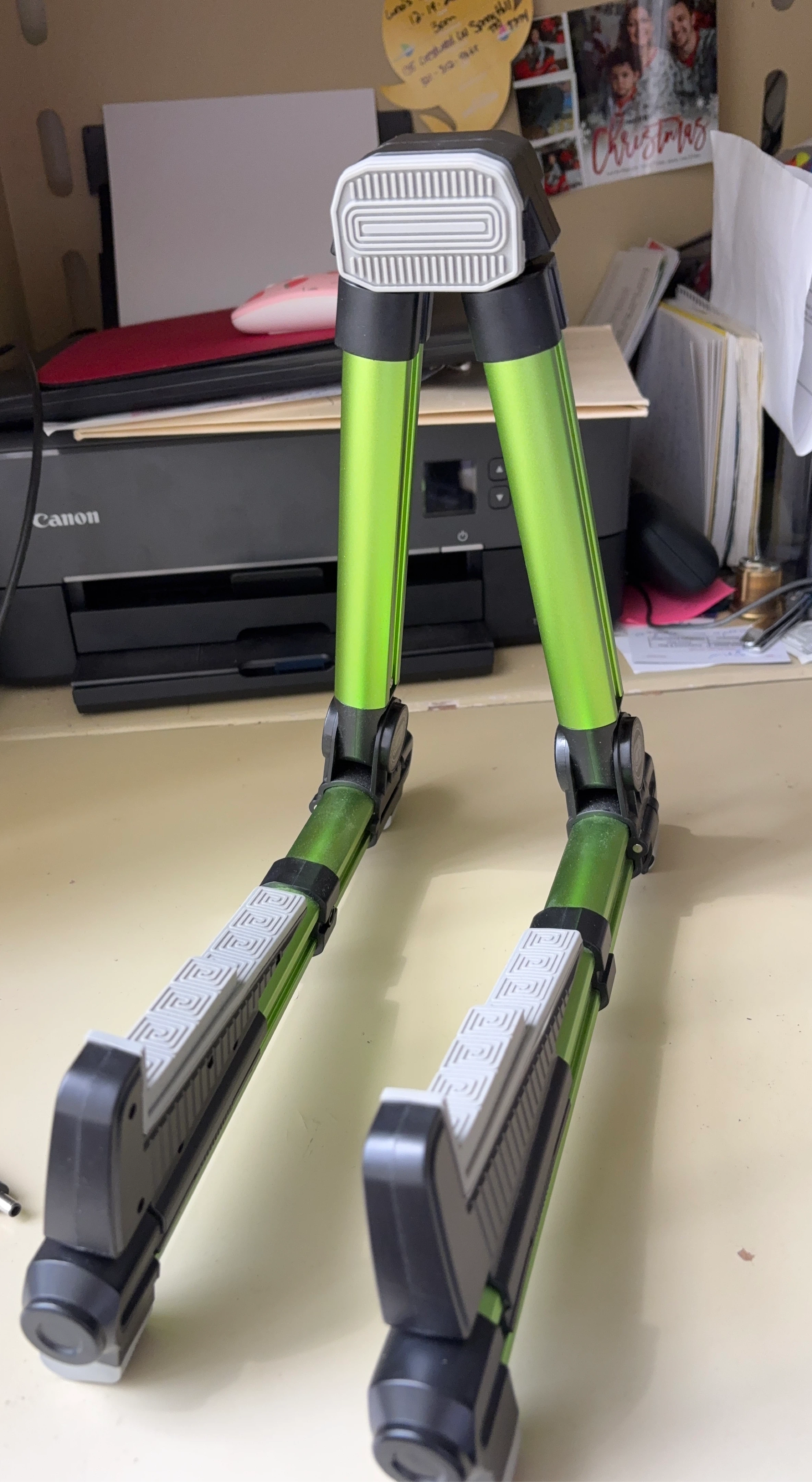 Adjustable A-Frame Guitar Stand - Green