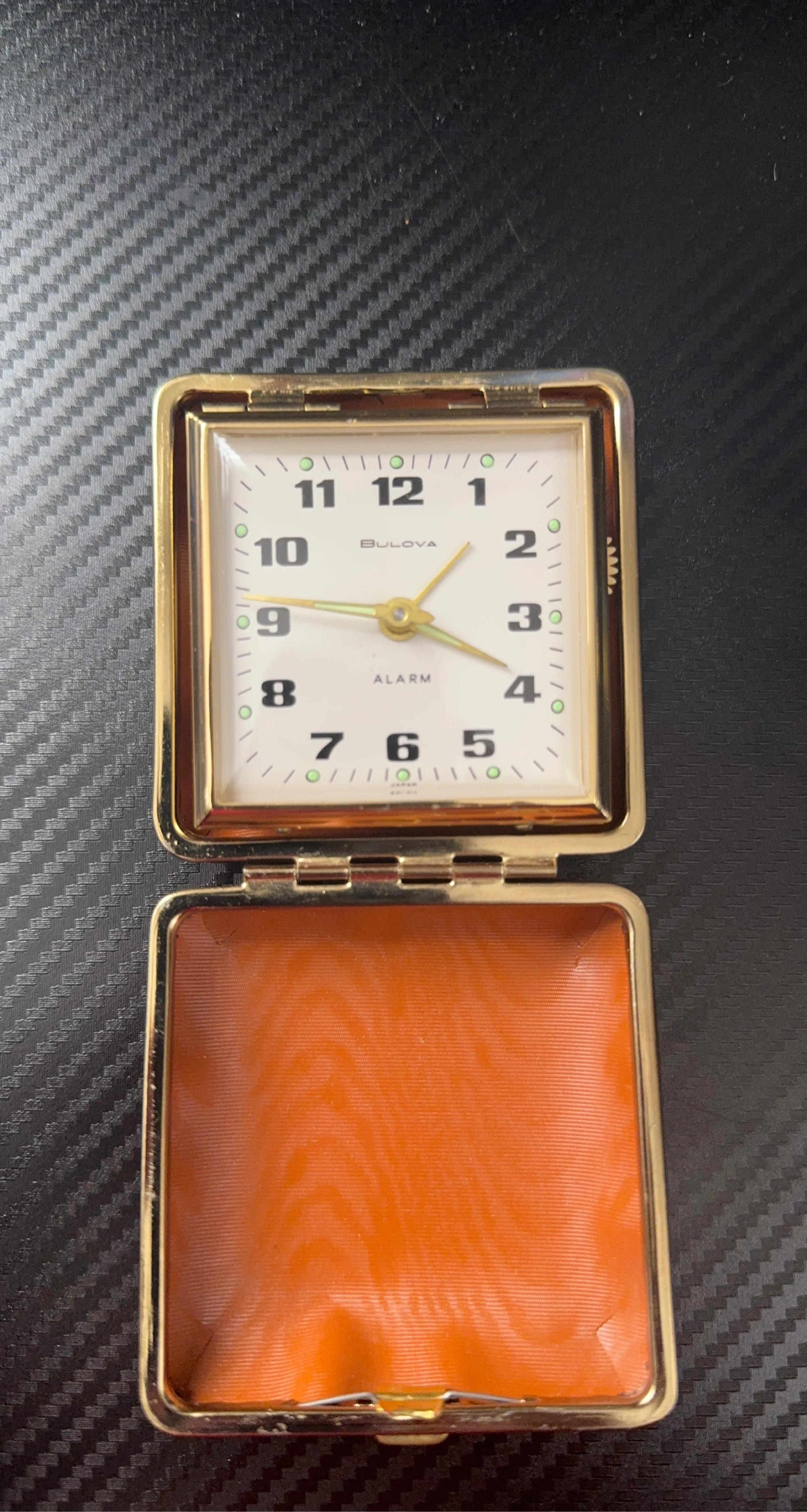 Bulova Travel Alarm Clock