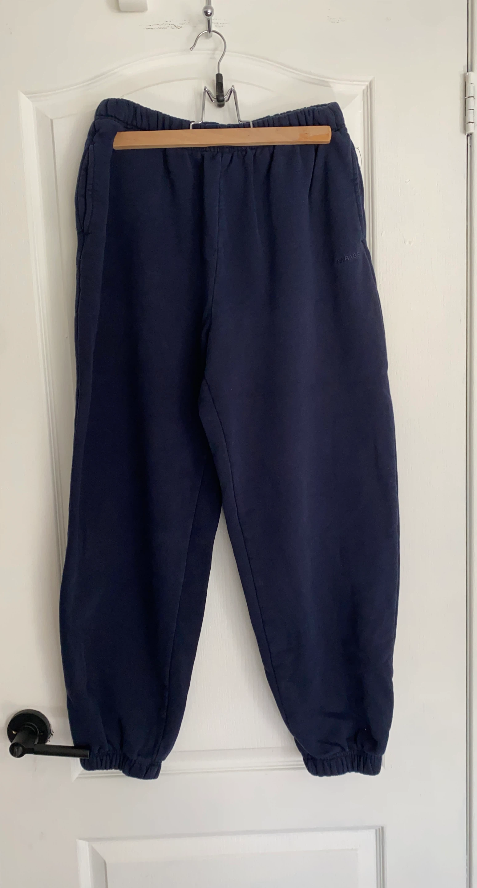 Garage Navy Blue Sweatpants Size Medium