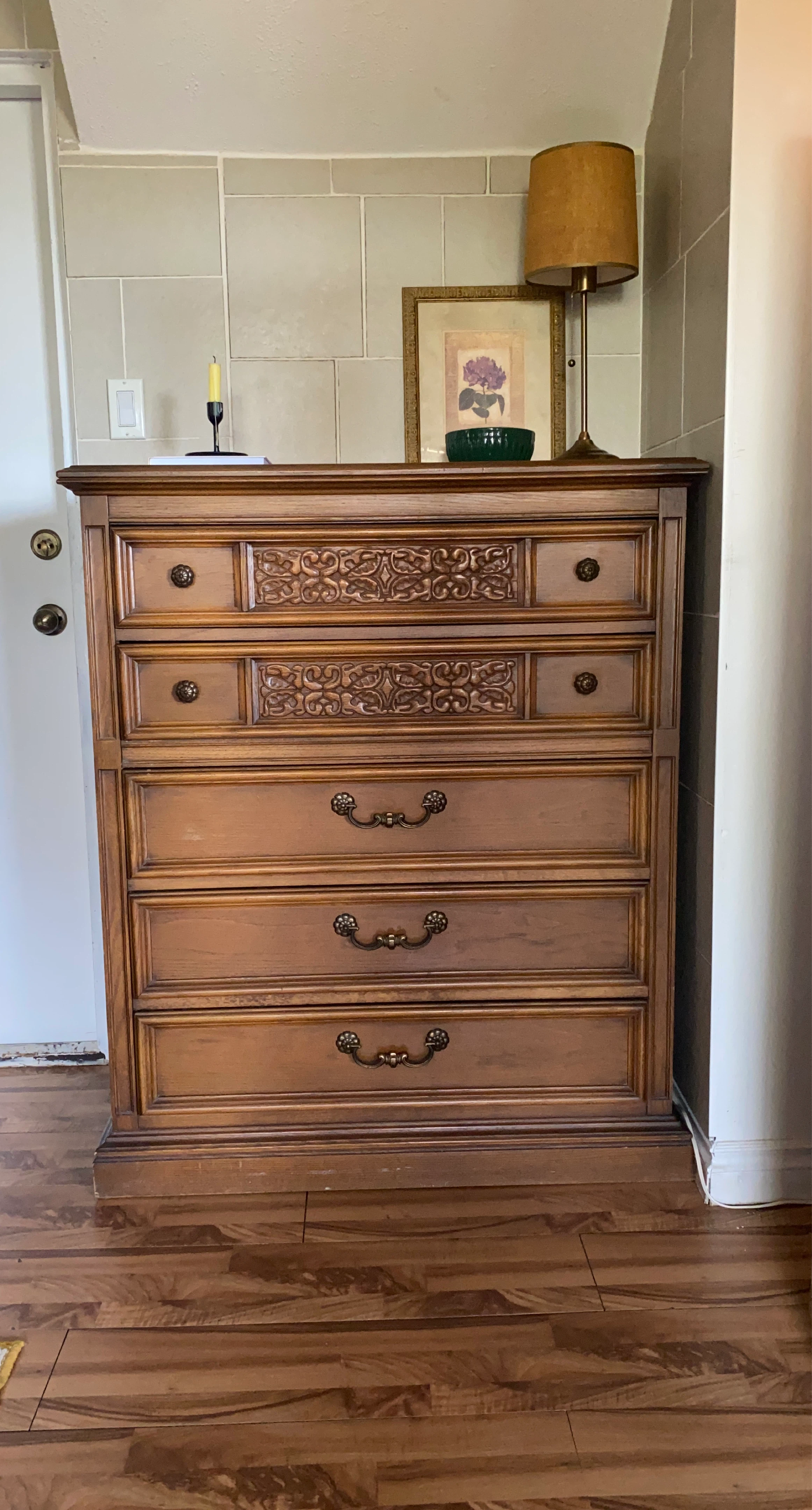 Vintage Wooden Dresser